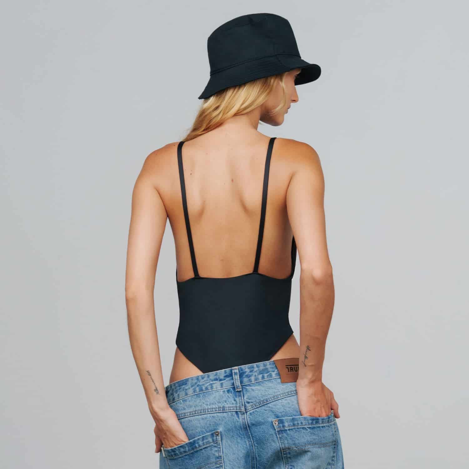 True Classic Bodysuit - Black - miniatura 4