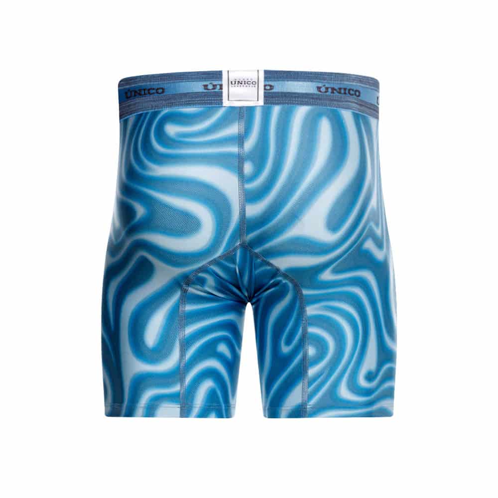 BOXER MEDIO FAUVE AZUL - miniatura 11