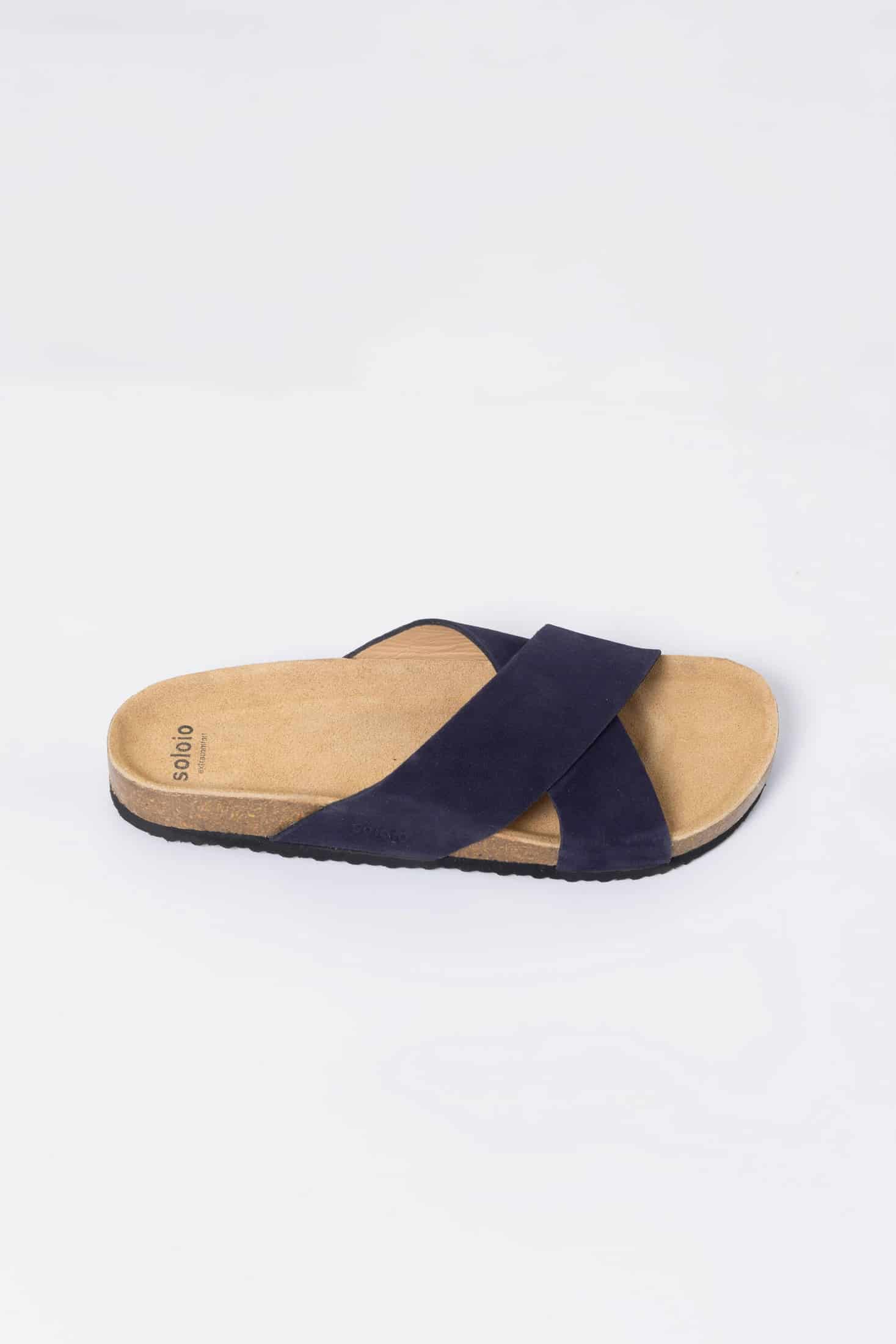 Men's crossed navy sandal - miniatura 3