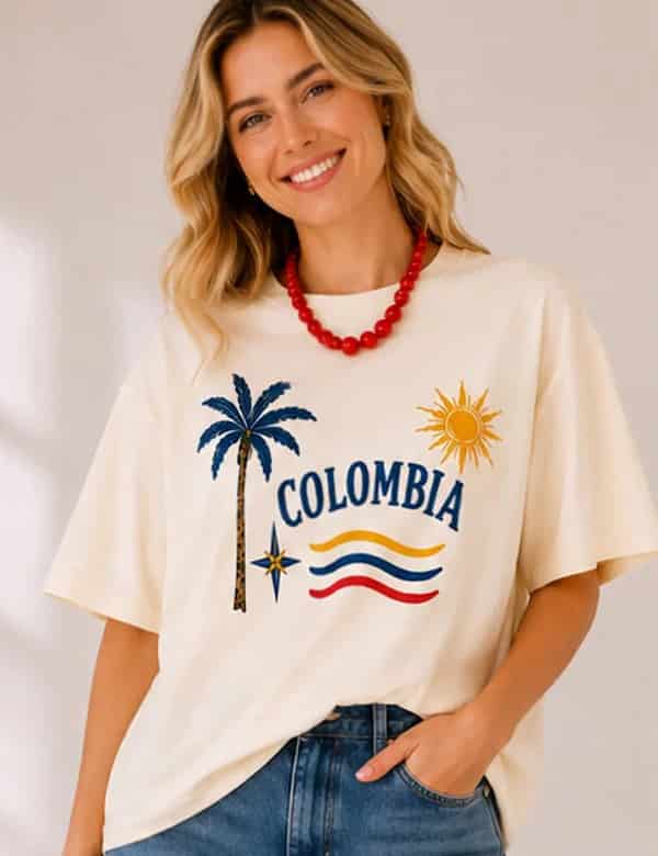 T Shirt Juntos X un sueño Tricolor Marfil - miniatura 2