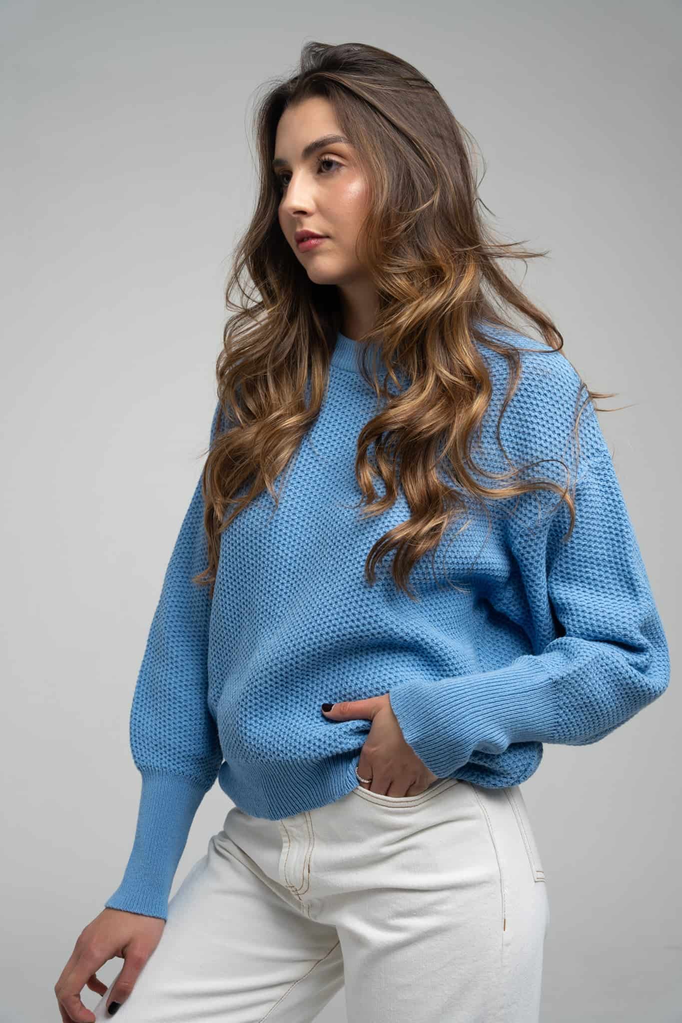Recycled Honey Comb Sweater - miniatura 1