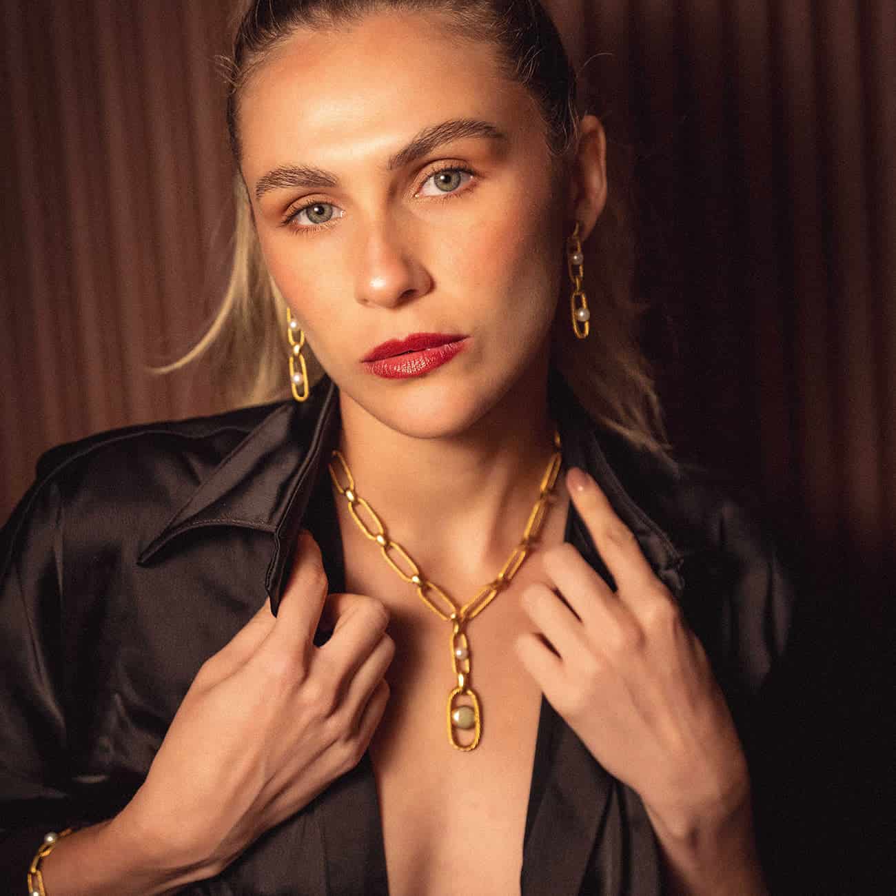 COLLAR NEXO PERLA - miniatura 4