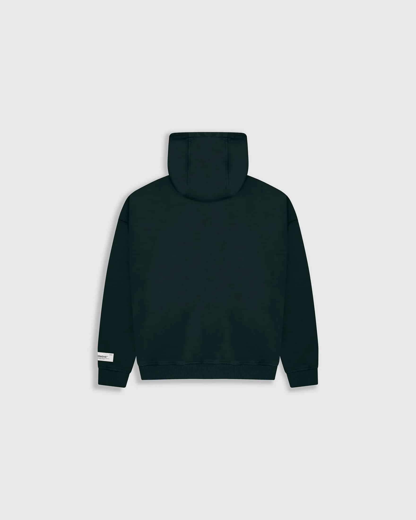 Zip Hoodie Oversized Básico V4 - Forest Green - miniatura 11