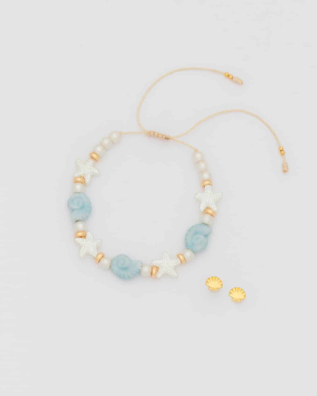 Tobillera Estrella Mar + Aretes - miniatura 1