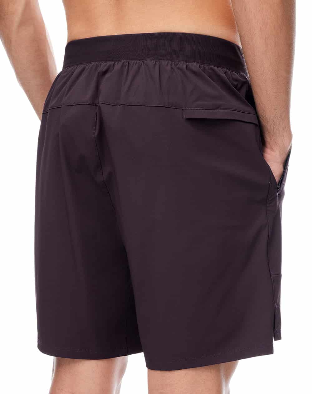 Pantaloneta deportiva vino tinto hombre - miniatura 6