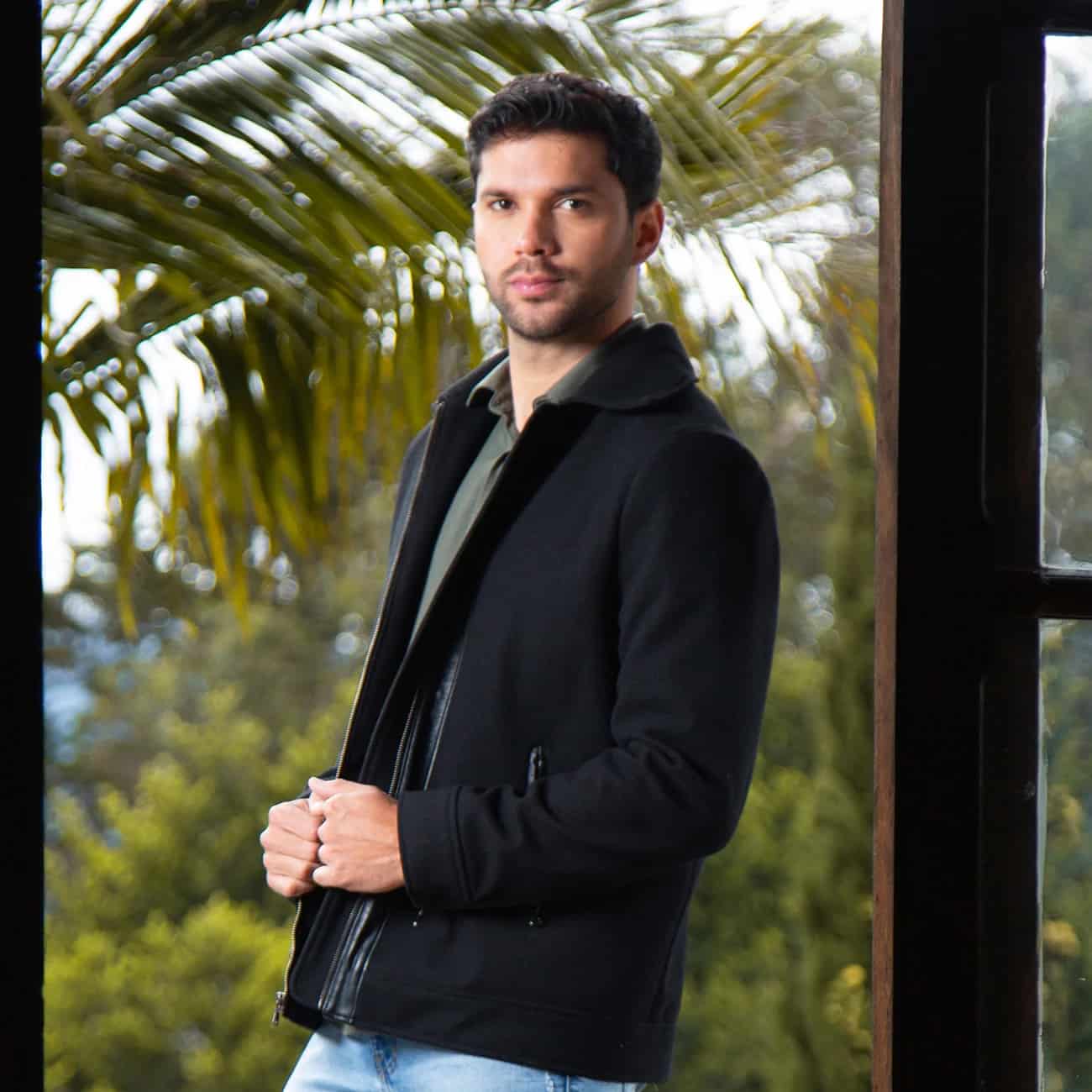 Chaqueta Slim Paño Oliver - miniatura 2