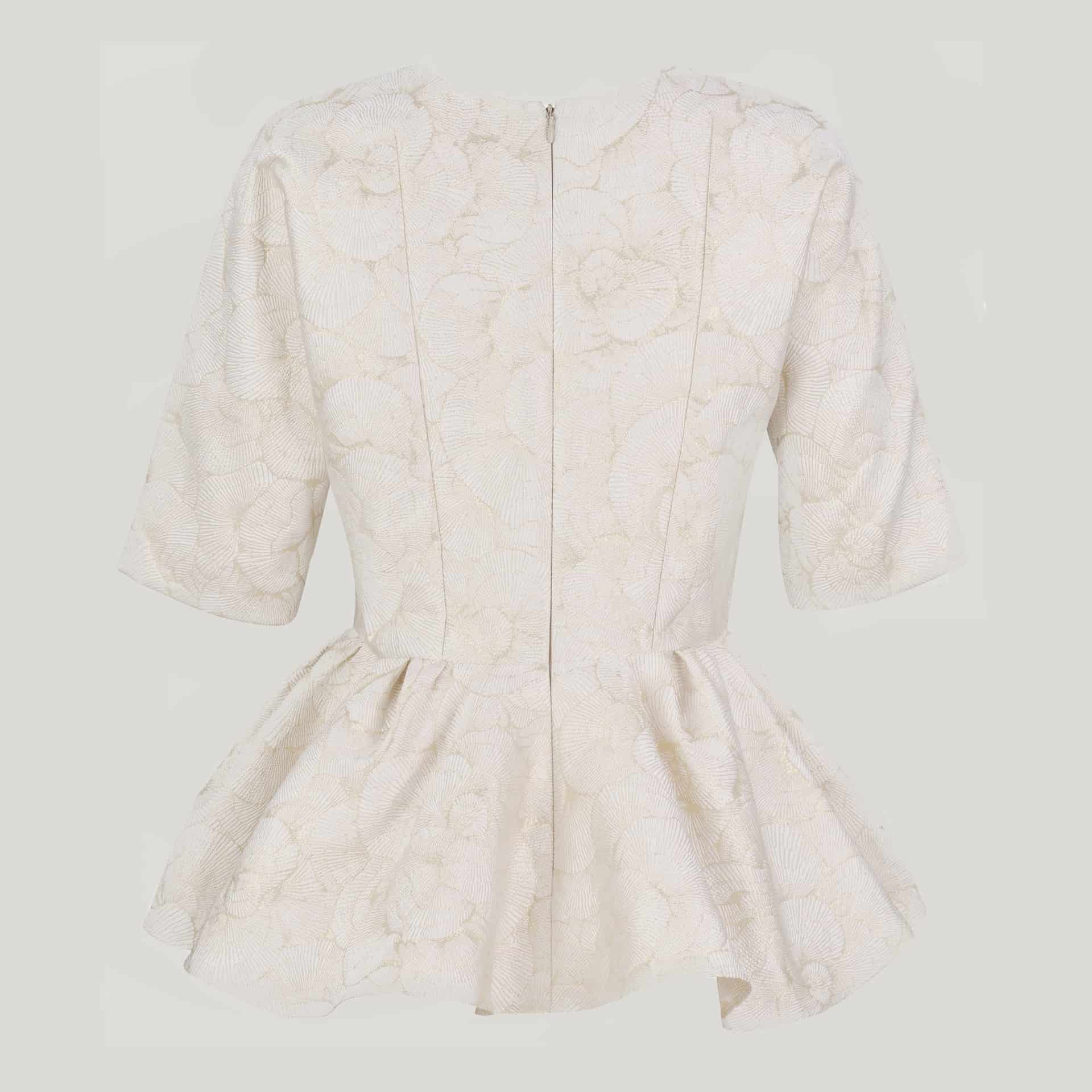 PEGGY TOP IN WHITE - miniatura 2