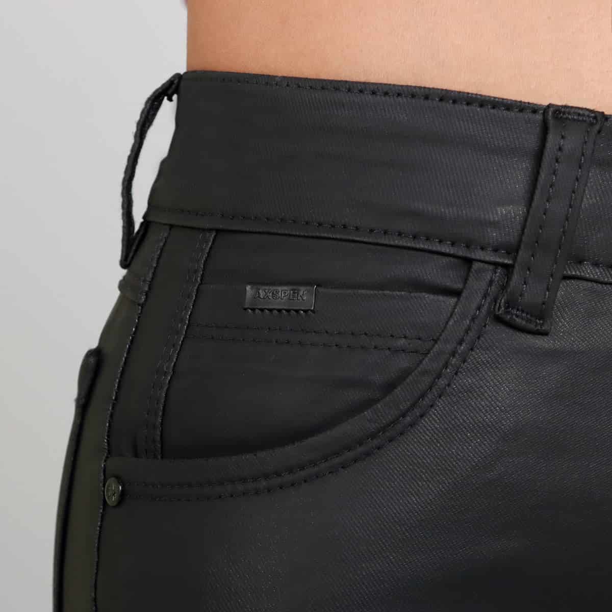 Skinny Axspen Efecto Piel  AX-2998 Negro - miniatura 3