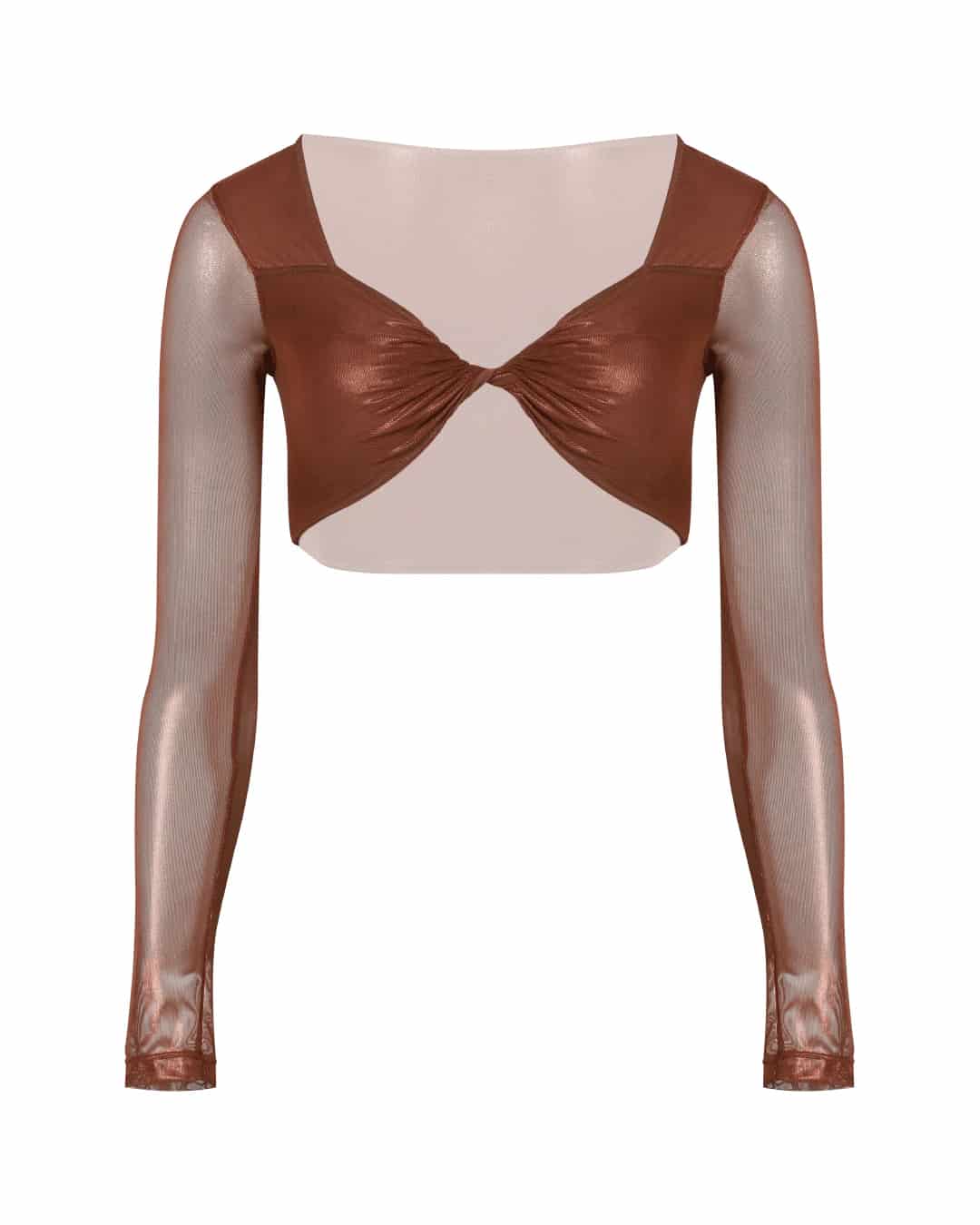 Crop top - GALA COBRE: Tallas S-M-L - miniatura 2