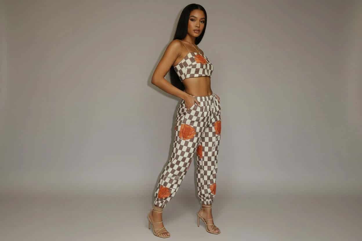 Laguna Sequin Crop Top - miniatura 2