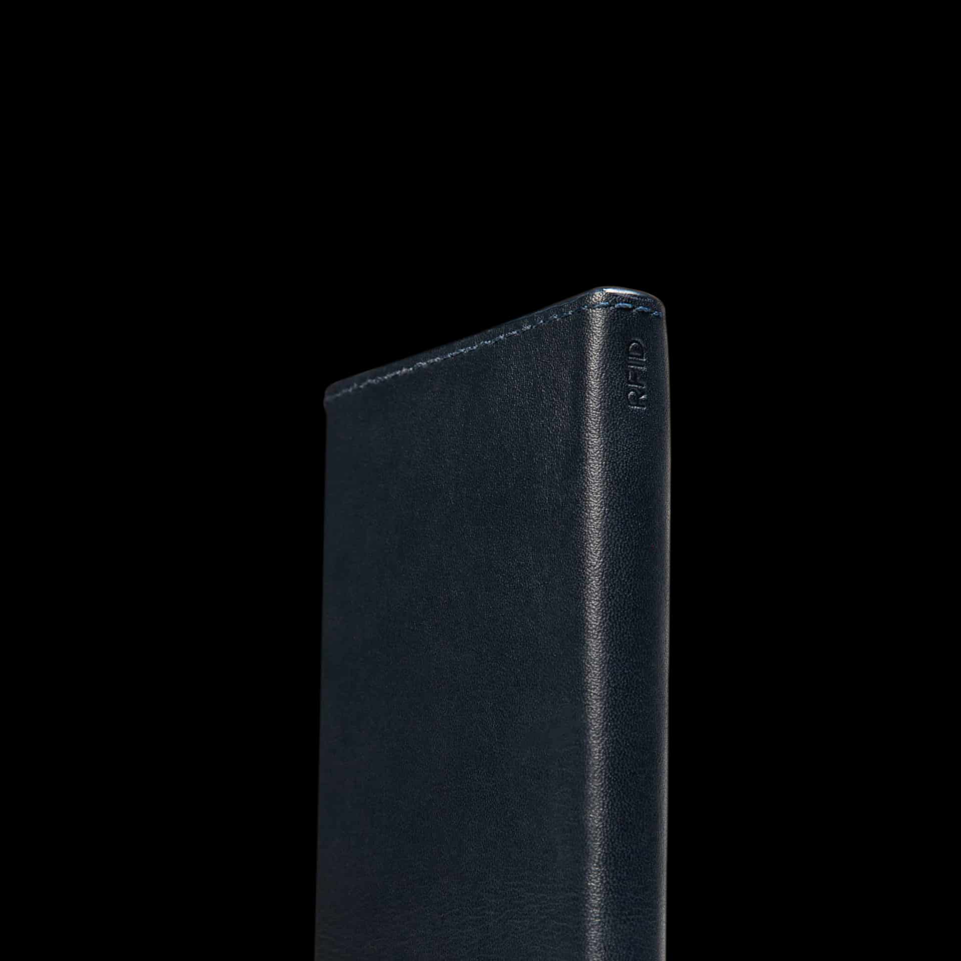 Billetera OneClick (Azul) — Con Grabado de Iniciales - miniatura 3