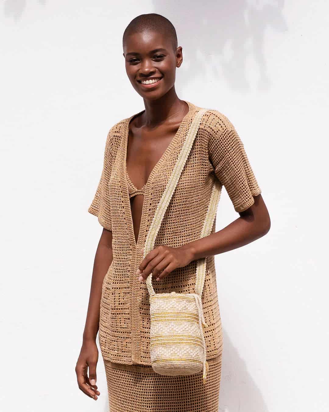 T-Shirt dress  Ipapüle Gold - miniatura 1