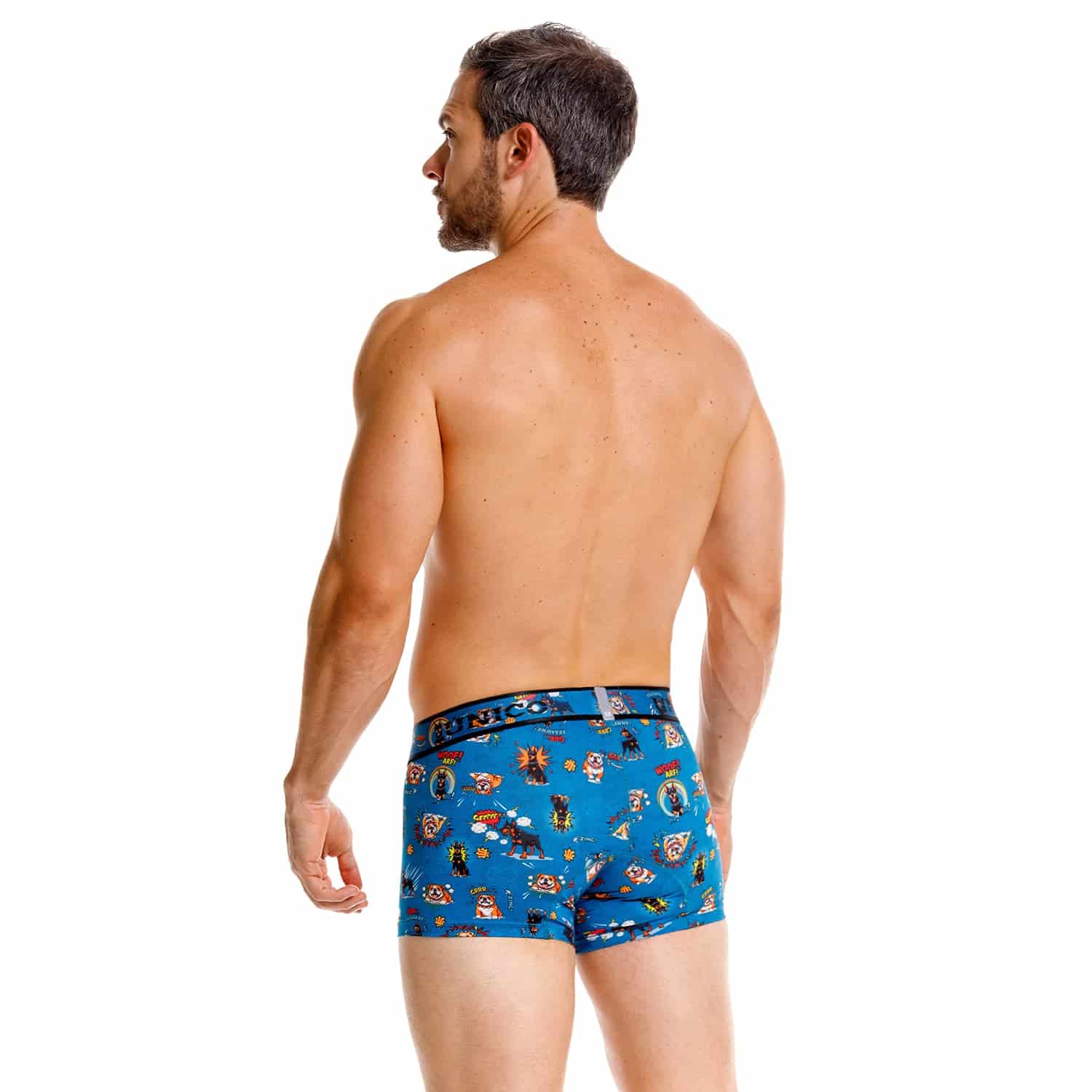 BOXER CORTO SNARL AZUL - miniatura 5