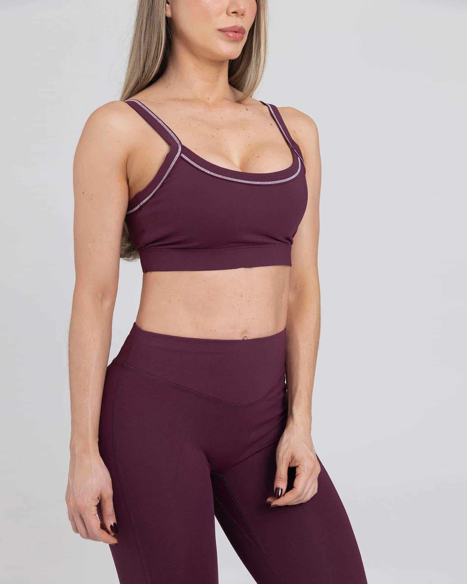 Top urban line vinotinto burgundy flexi FIBER - miniatura 2
