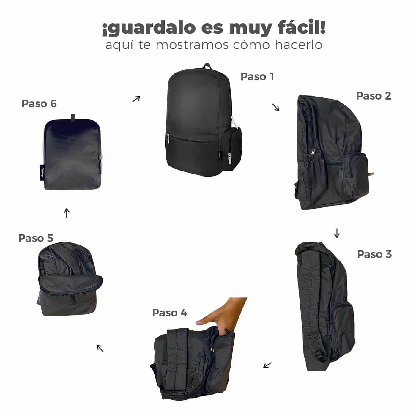 Morral Plegable ULTRA Estampado Happy Citybags Multicolor - miniatura 8