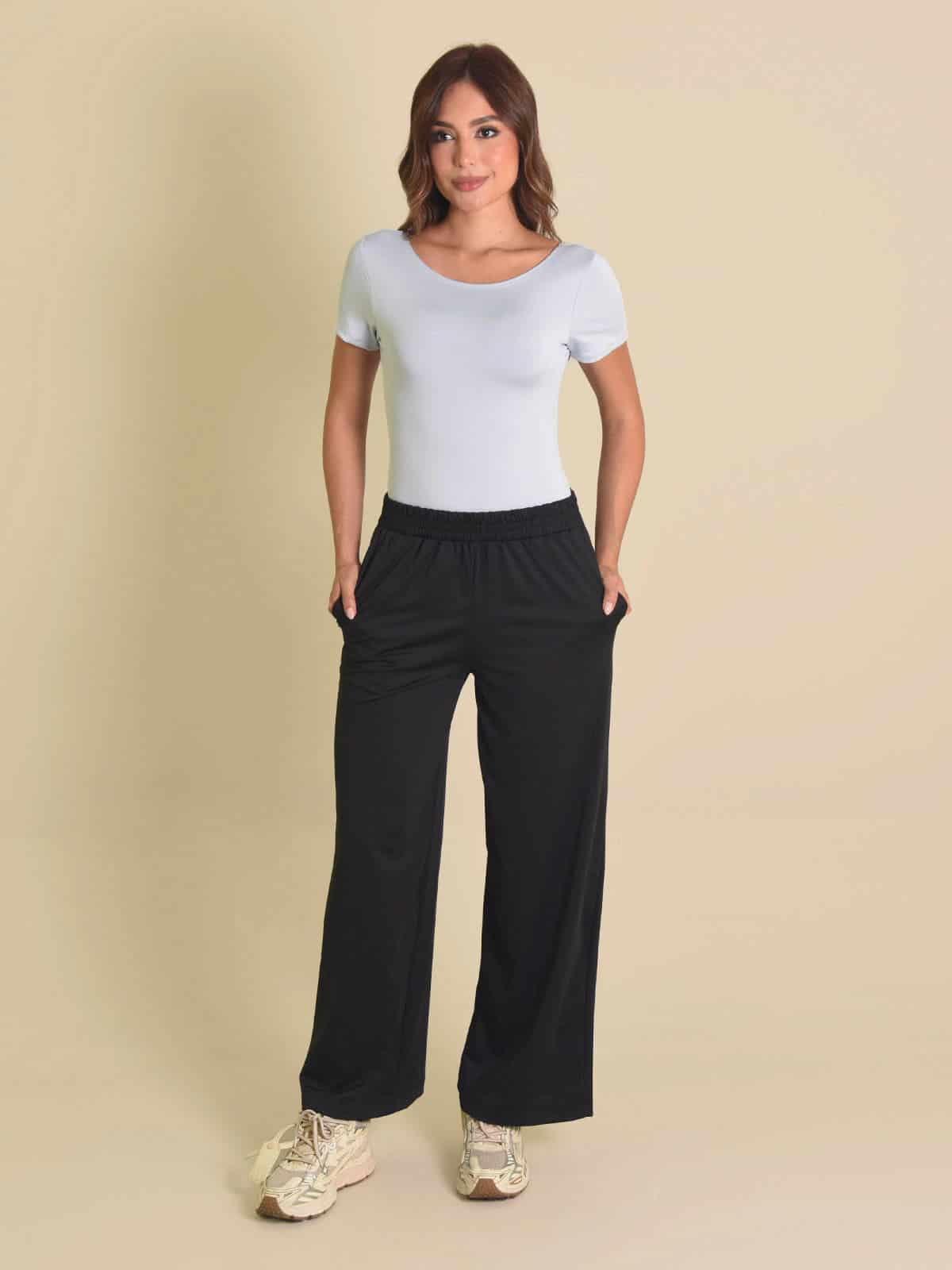 Sahay pantalon ibiza negro - miniatura 4