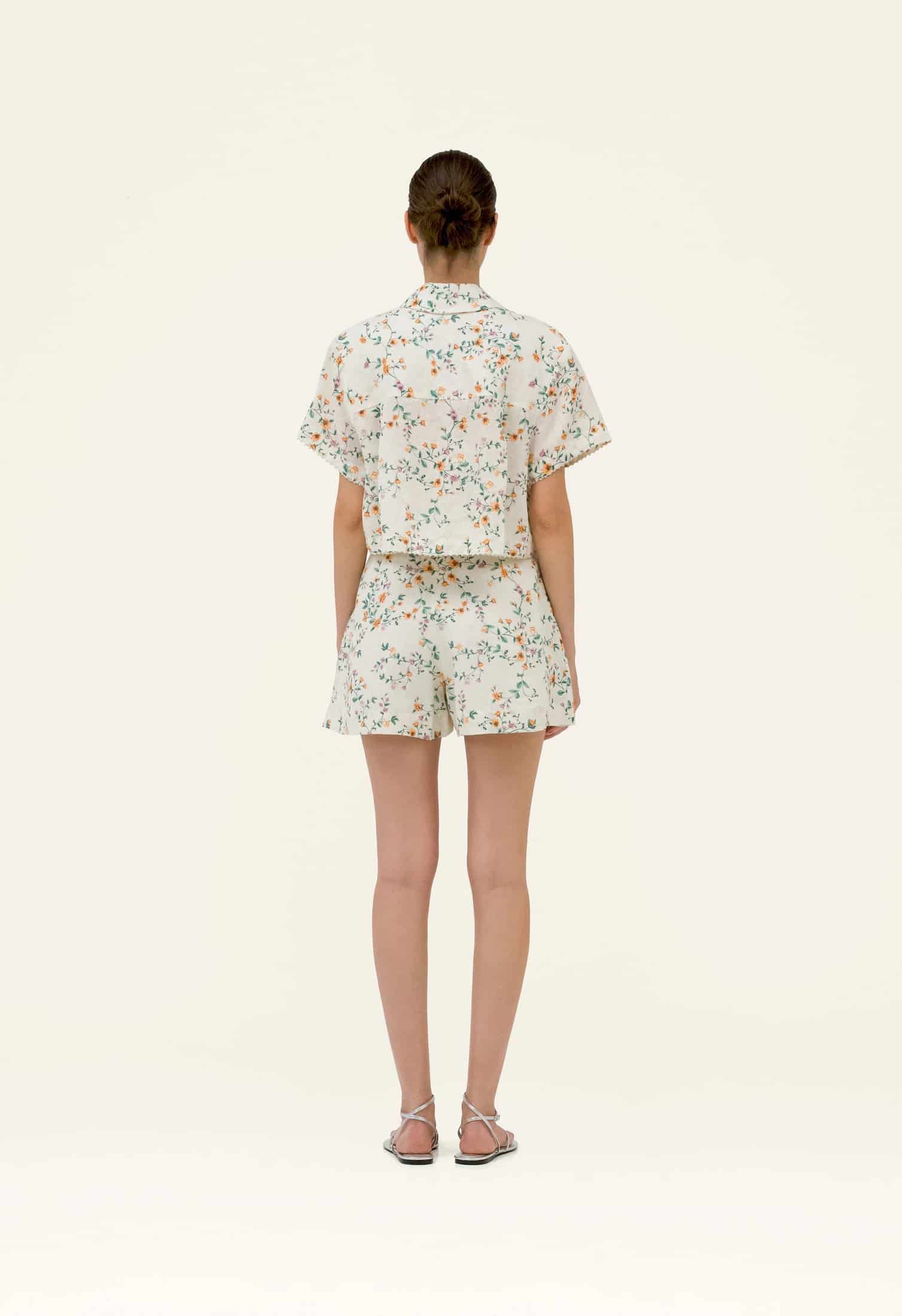 Virtuosa Chinesis Cropped Shirt - miniatura 4