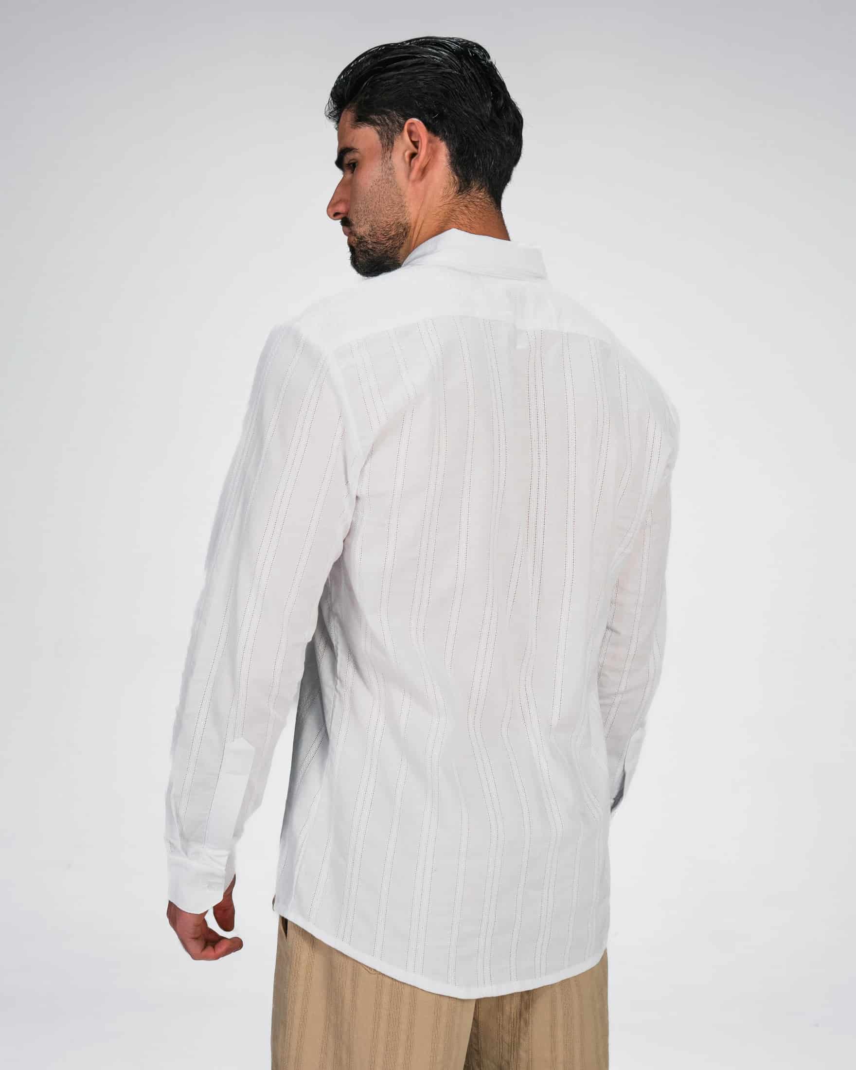 Camisa Artesana Blanca - miniatura 2