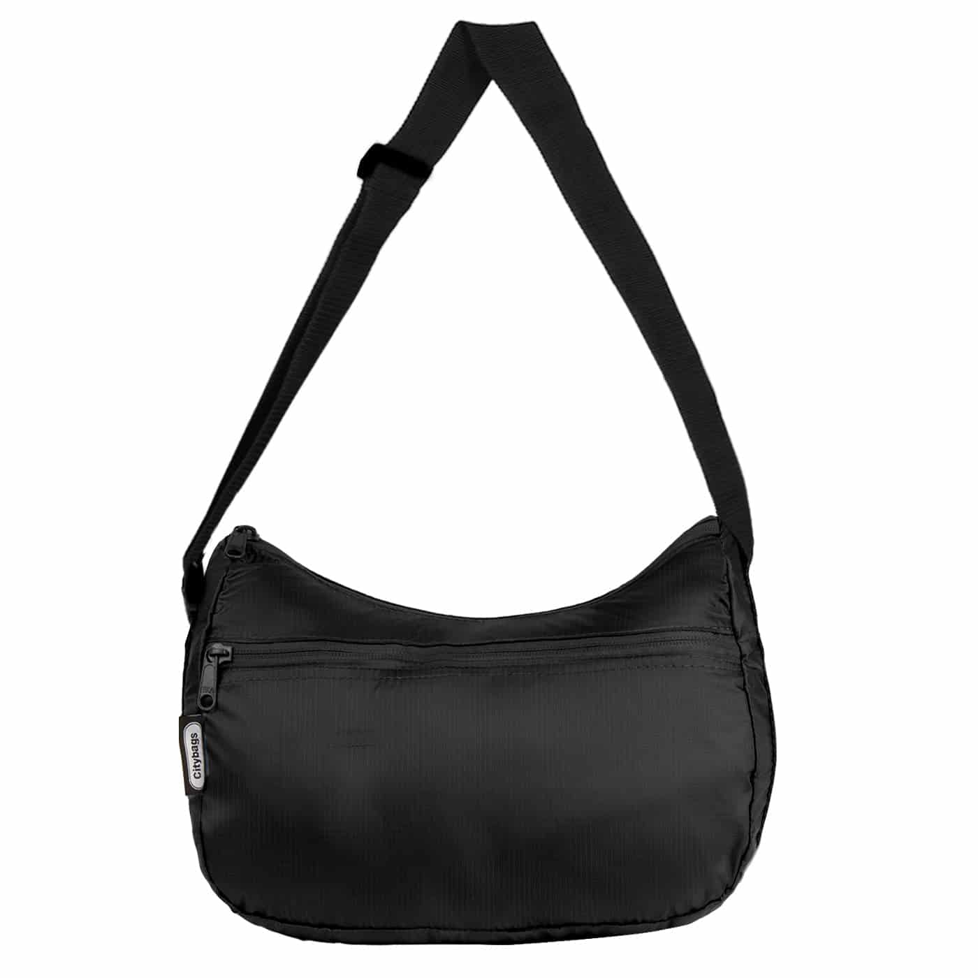 Bolso City Manos Libres Plegable Negro - miniatura 1