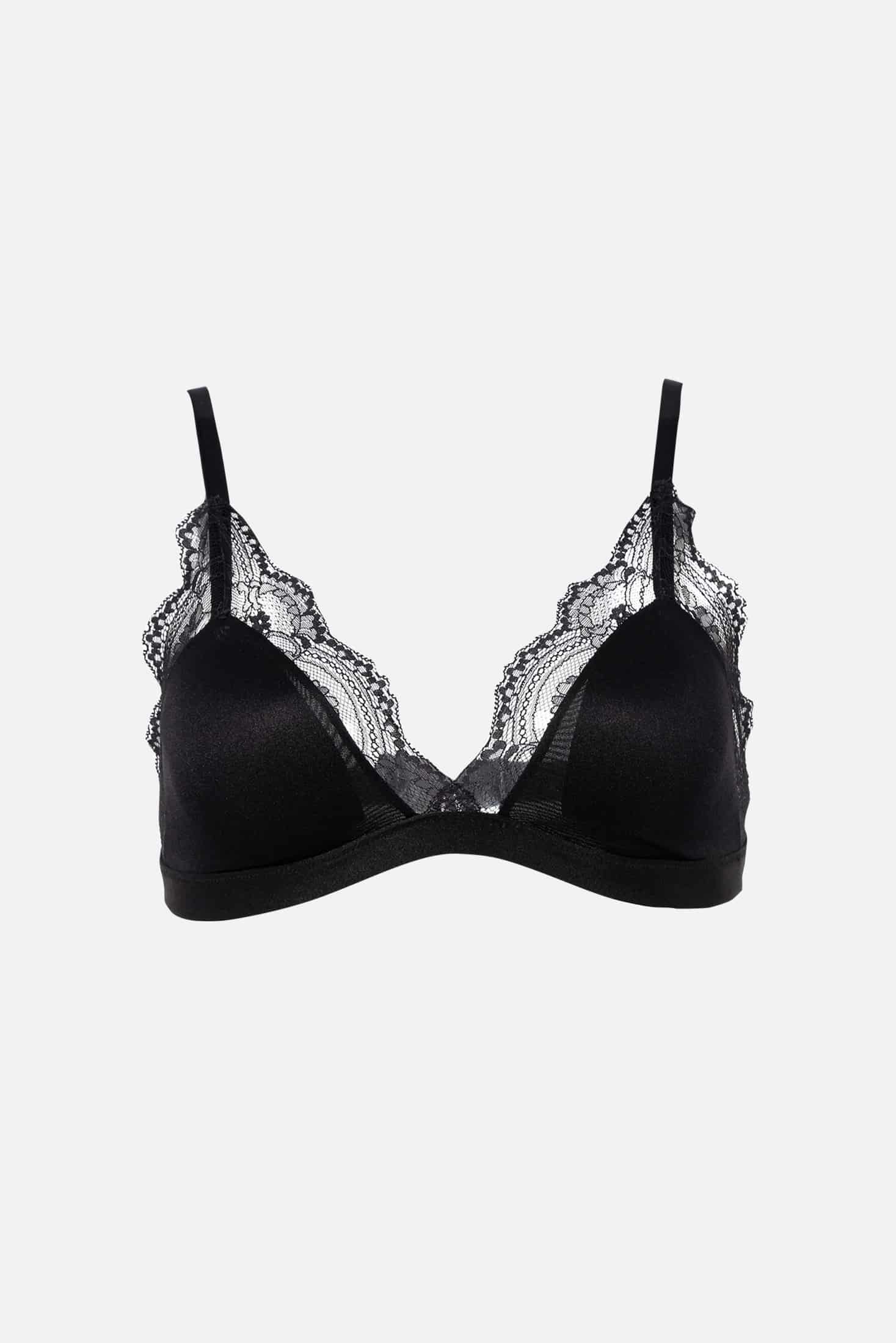 BRALETTE CON COPA ELLIPSE ADAPTABILIDAD NEGRO - miniatura 4