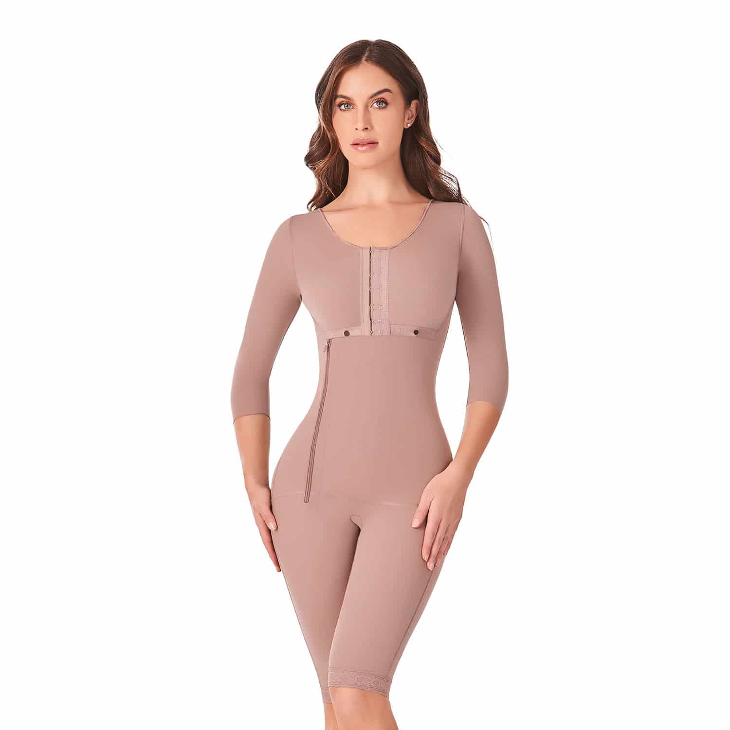 Faja Colombiana Postoperatorio a la Rodilla Comfort Renata Mujer - miniatura 1