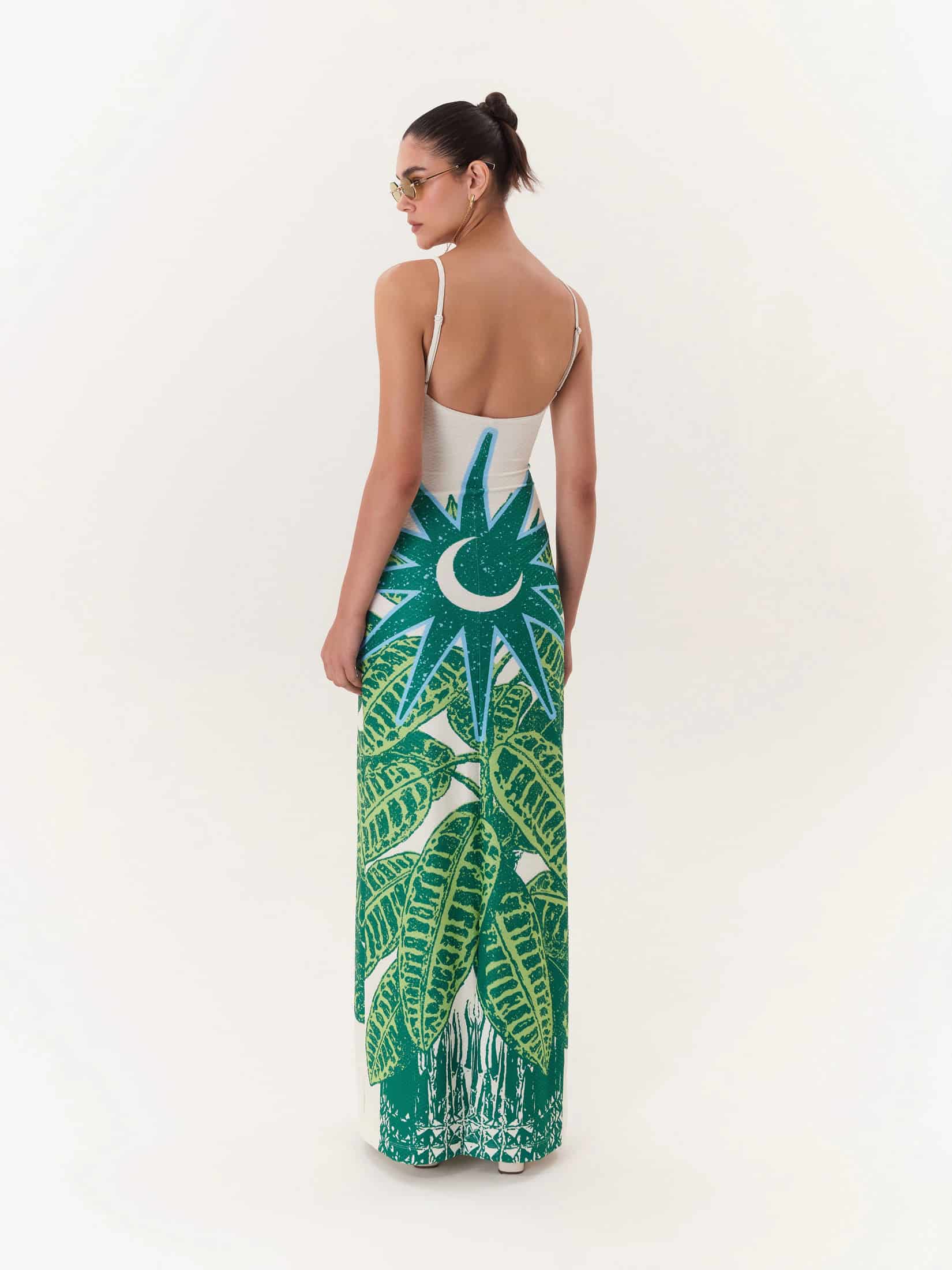 Maxi Dress Solar - Verde - miniatura 3