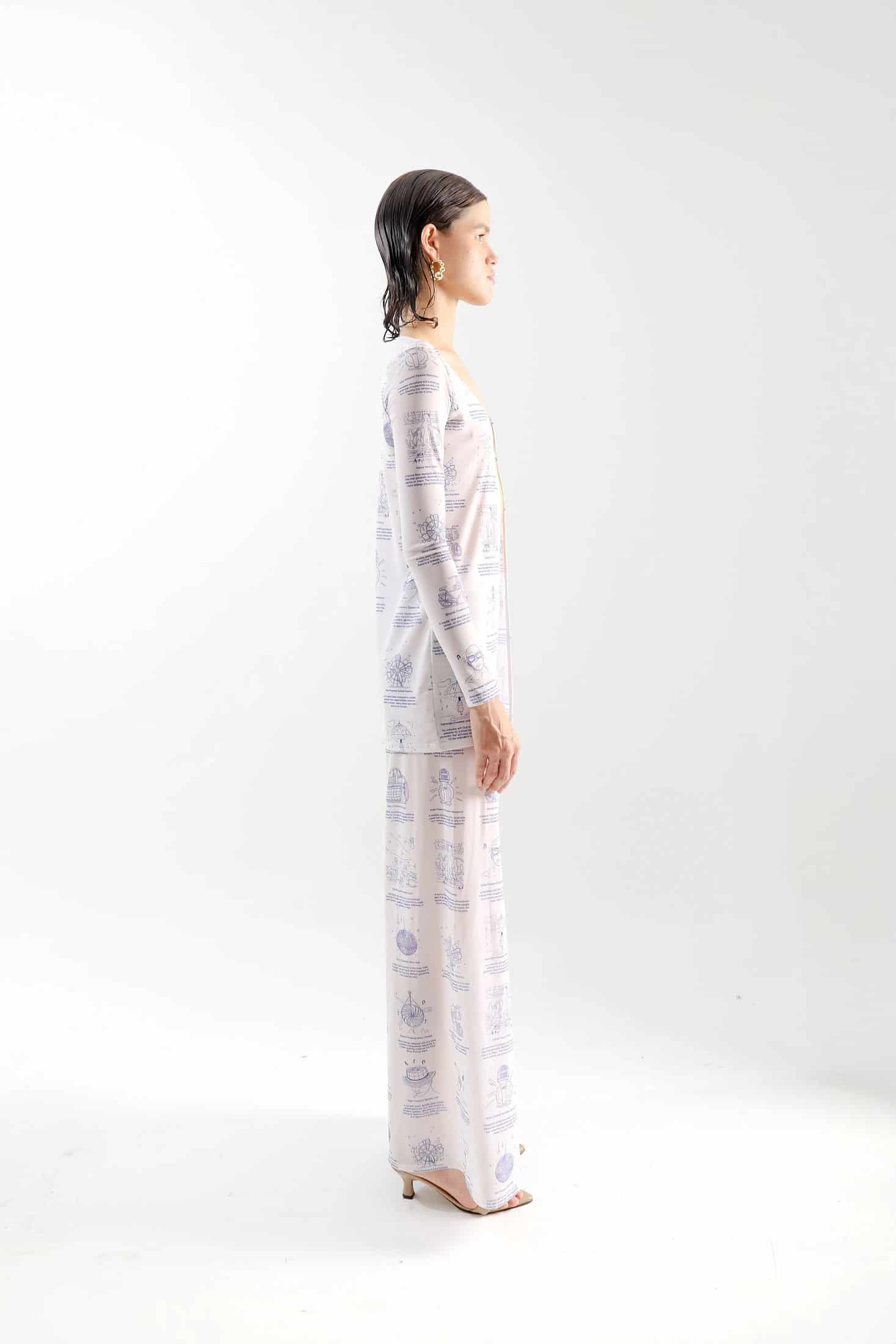 'Patents' Mesh Pants - miniatura 4