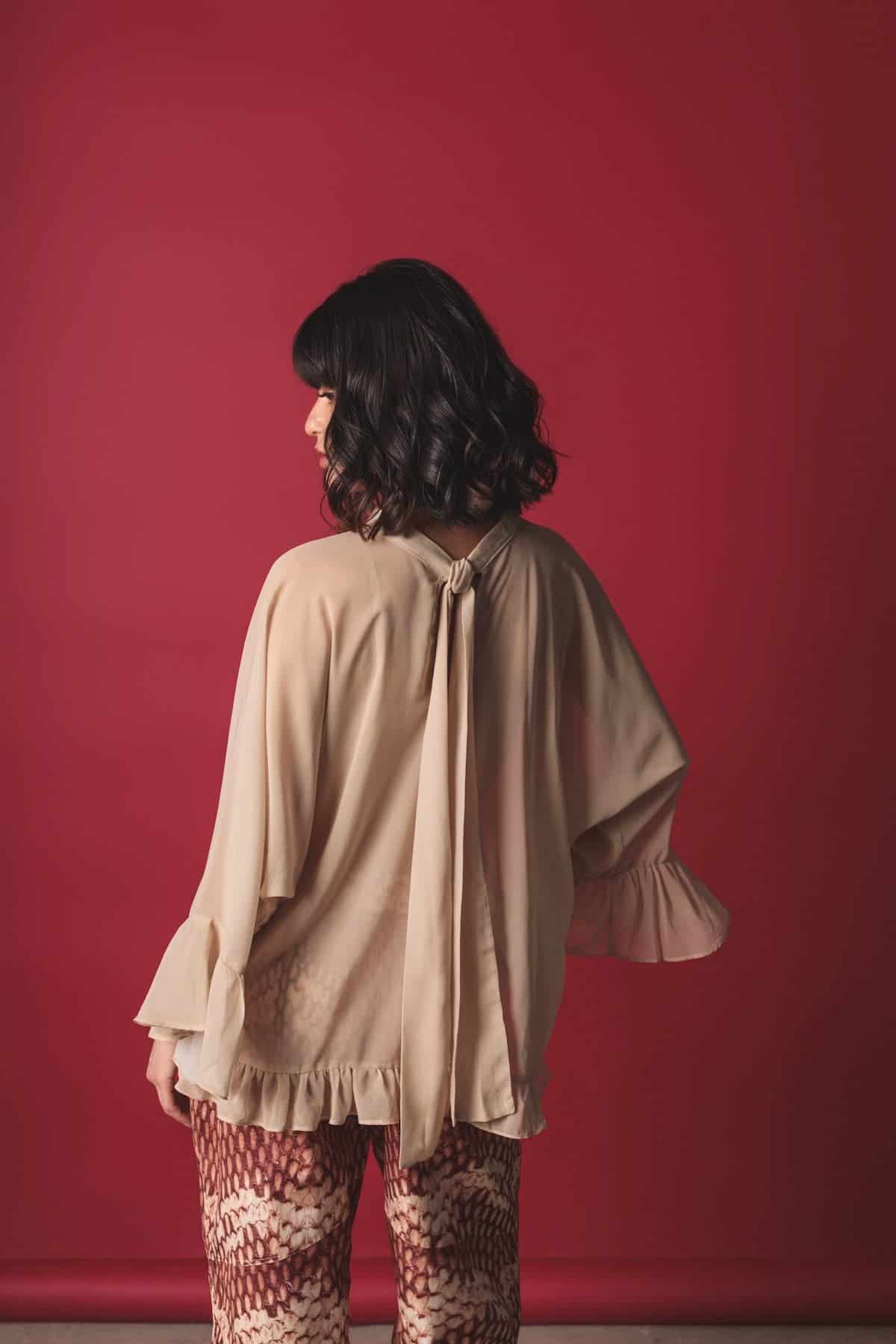 Mariposa Blouse | Buttercream - miniatura 2