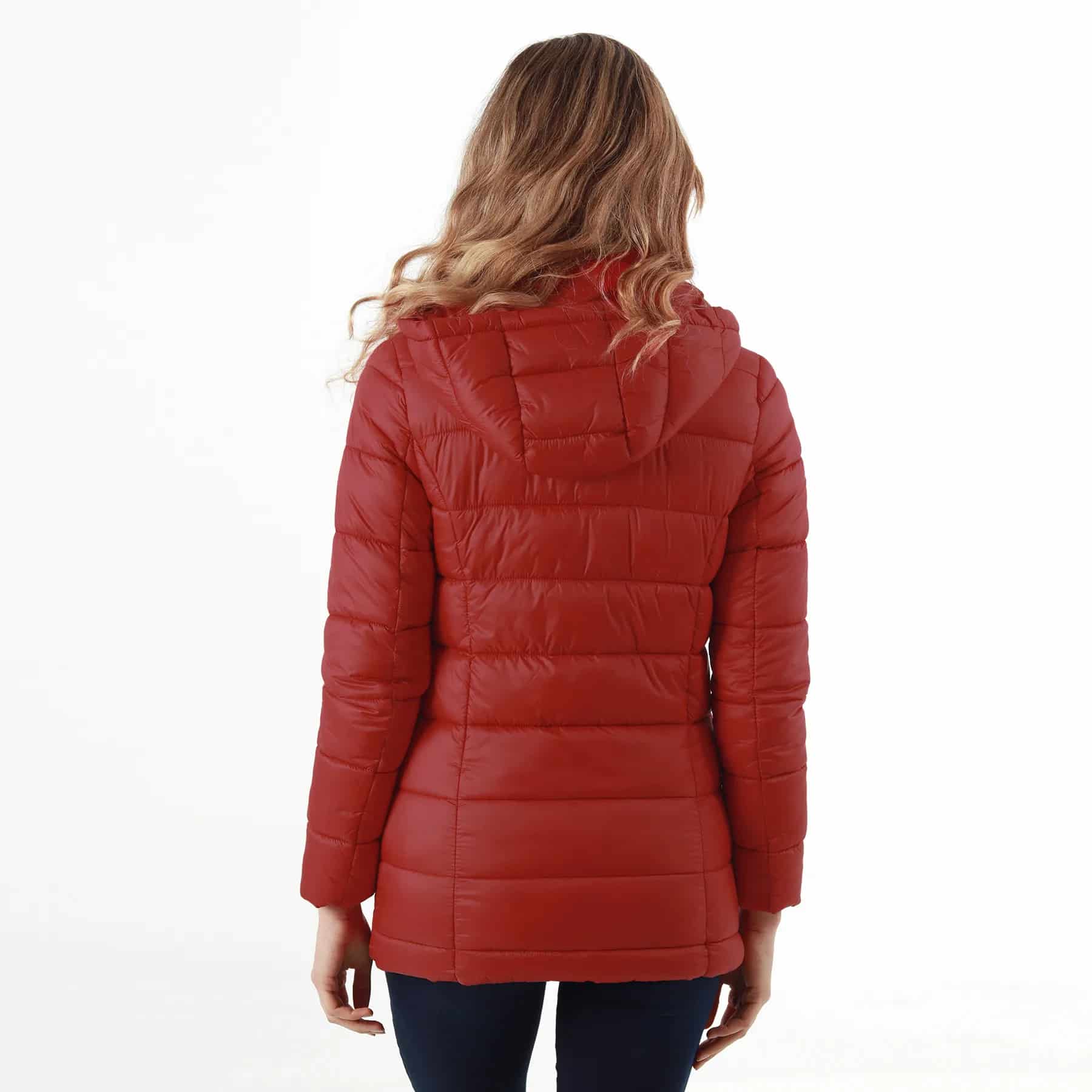 Chaqueta Acolchada Roja - miniatura 5