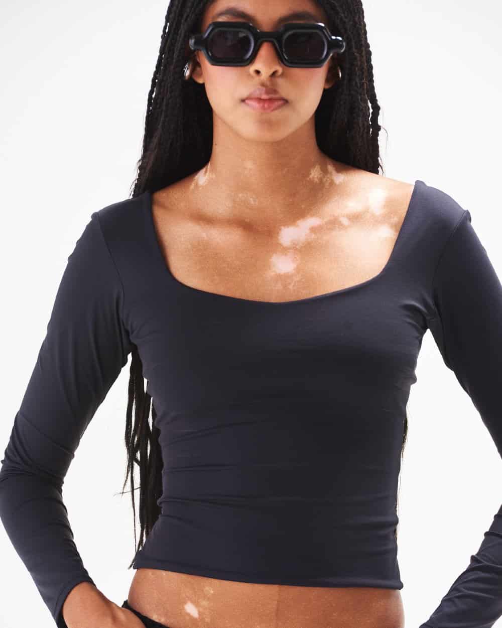 TRAPEZE TOP BLACK - miniatura 4