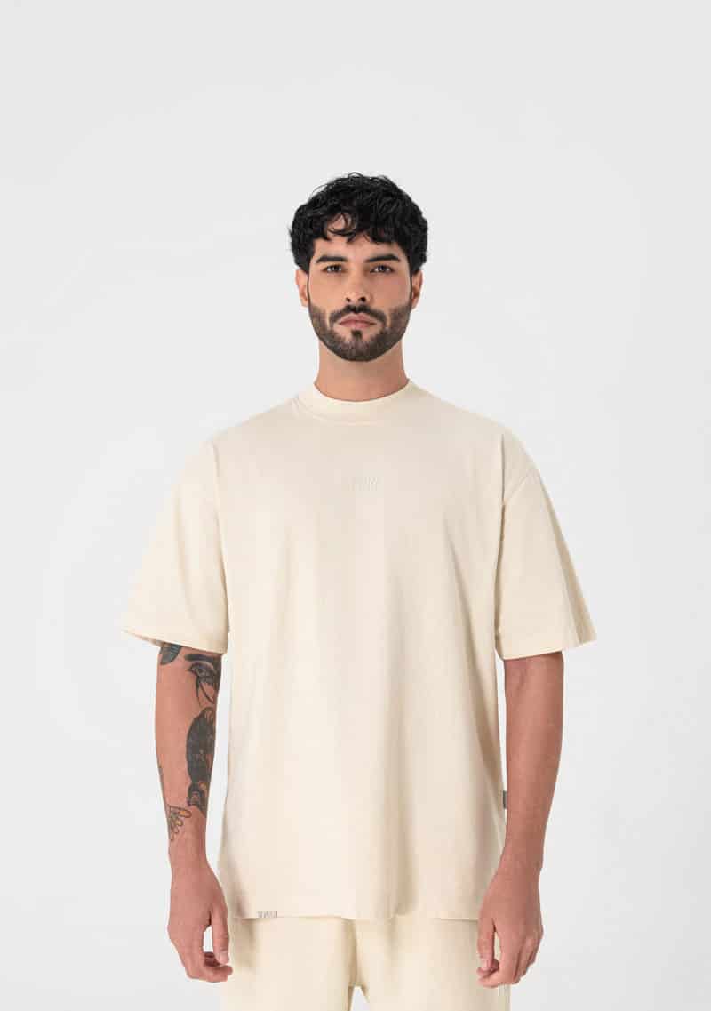 Heraldic cream T-shirt - miniatura 2