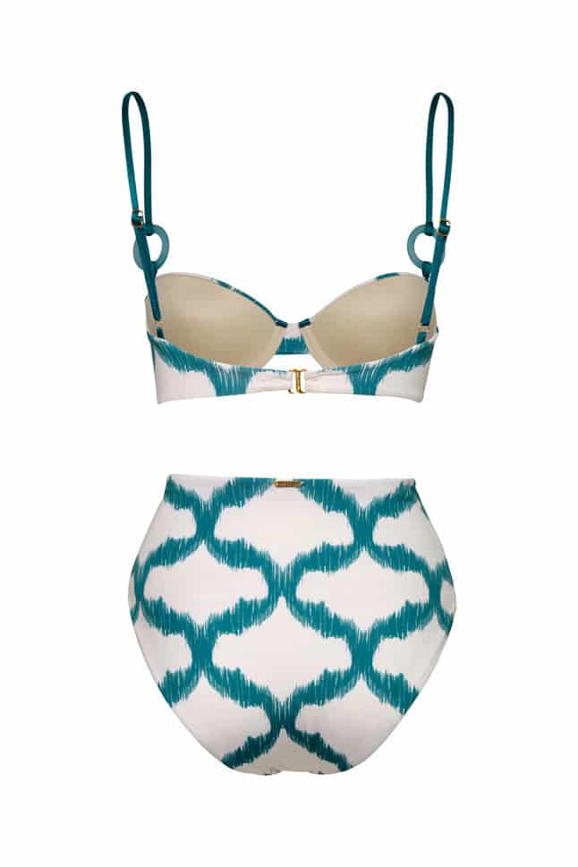Bottom de Bikini Tania Azure Ivory Colombia - miniatura 3
