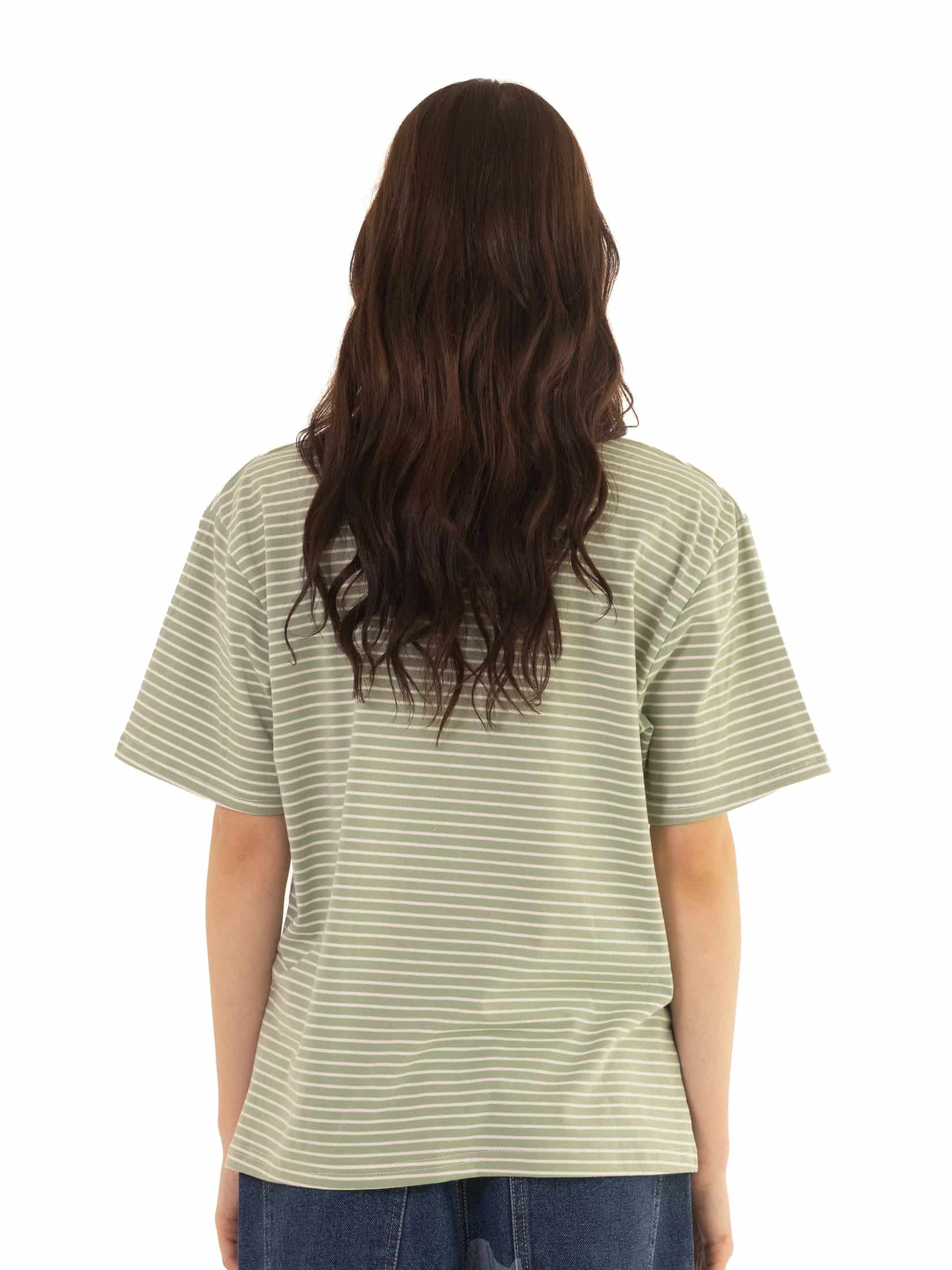Camiseta Rayas Horizontales Verde - miniatura 3