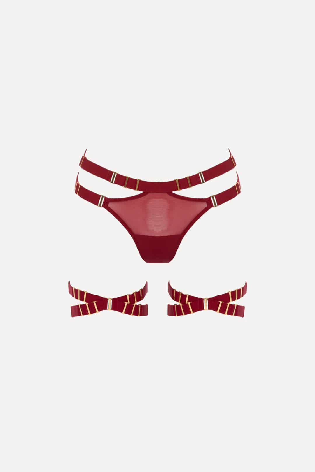 LIGAS VERA ROJO CHERRY - miniatura 5