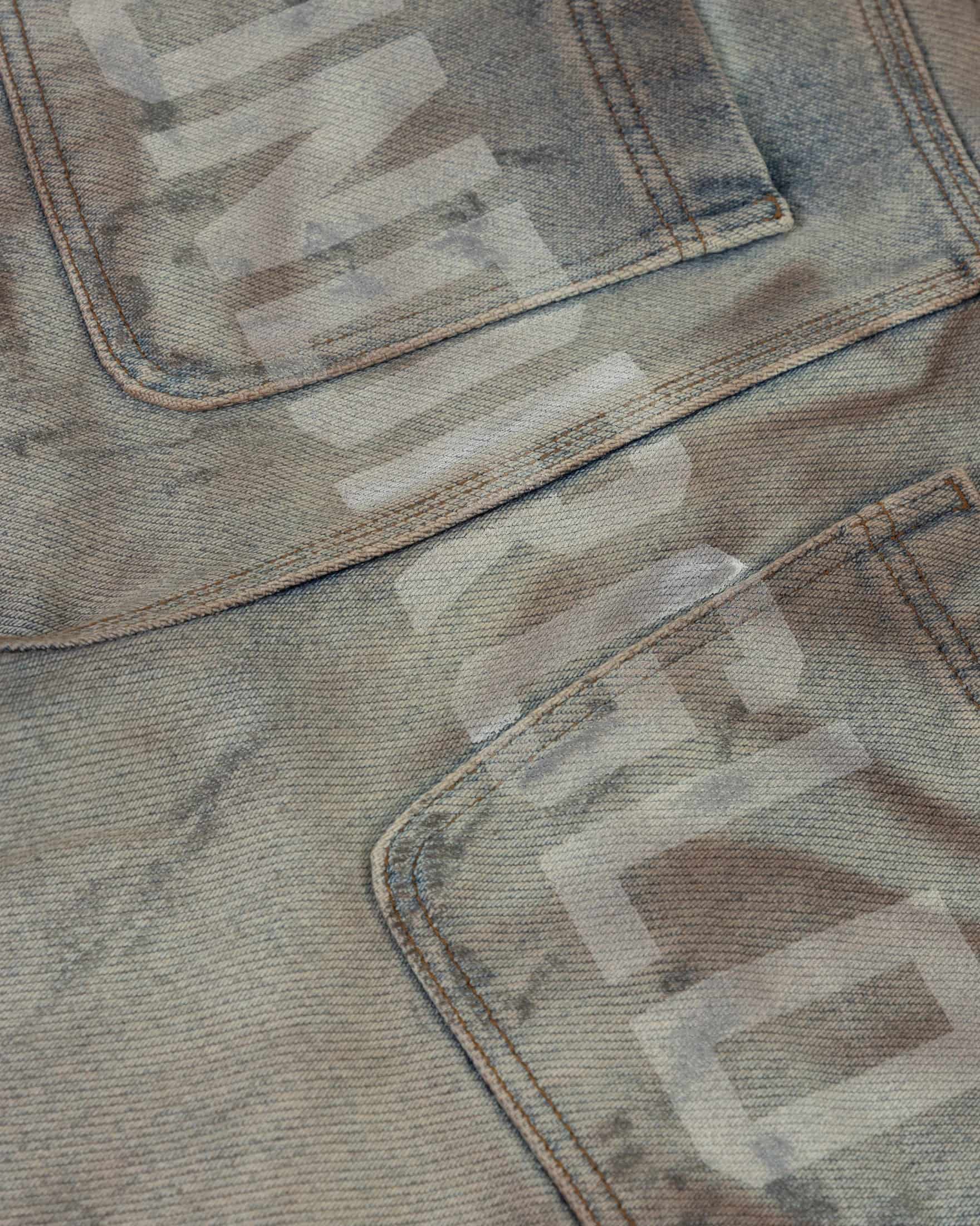 Capsule UNDRGLD Wide Jeans Dirty Blue - miniatura 4