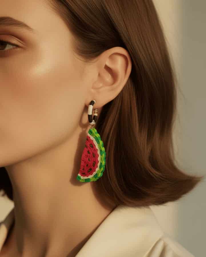Clarte Hoops + Removable Charm - miniatura 8