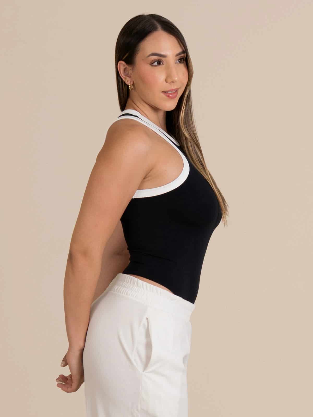 Amalfy body seamless black - miniatura 3