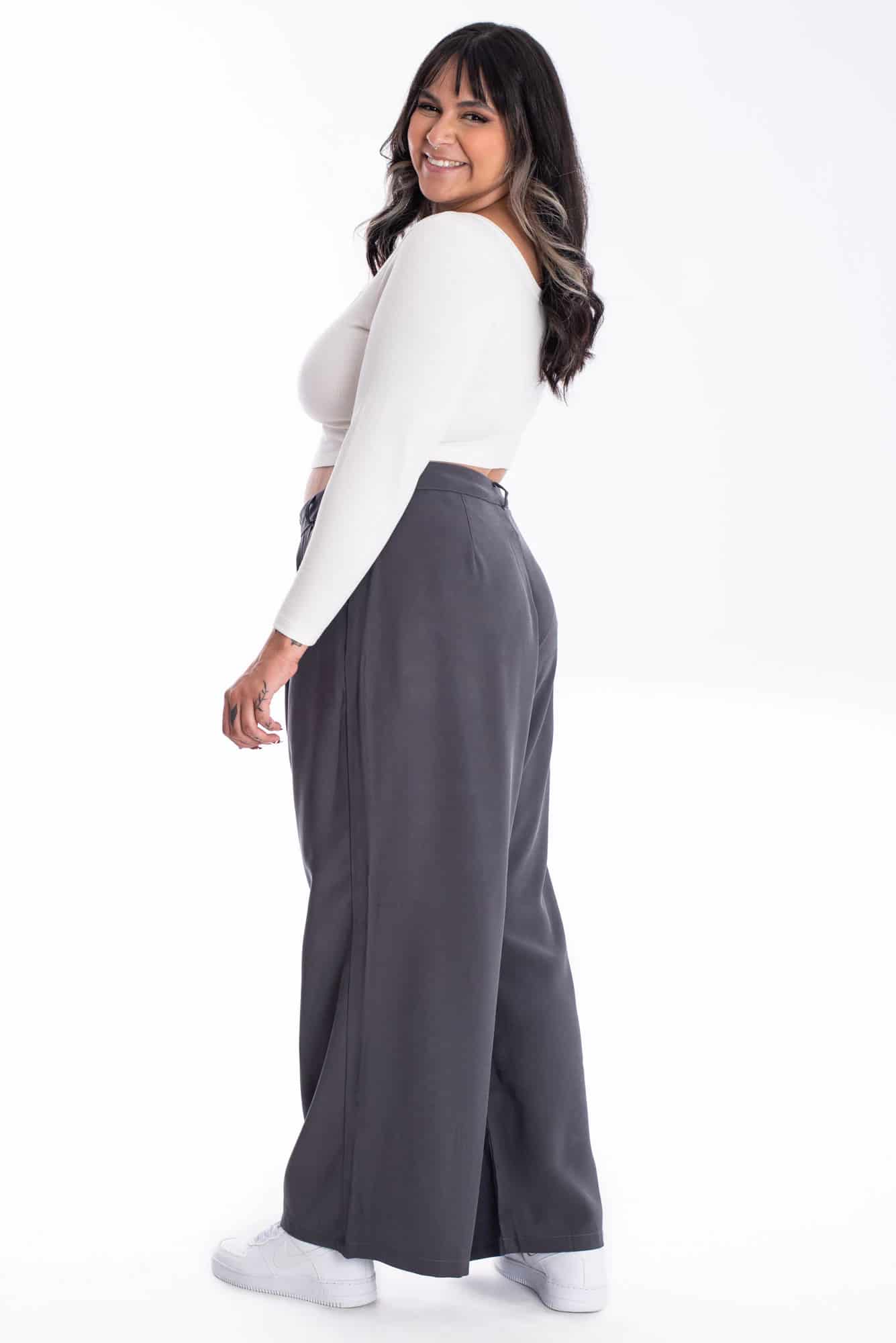 Pantalón Larisa Gris - miniatura 13