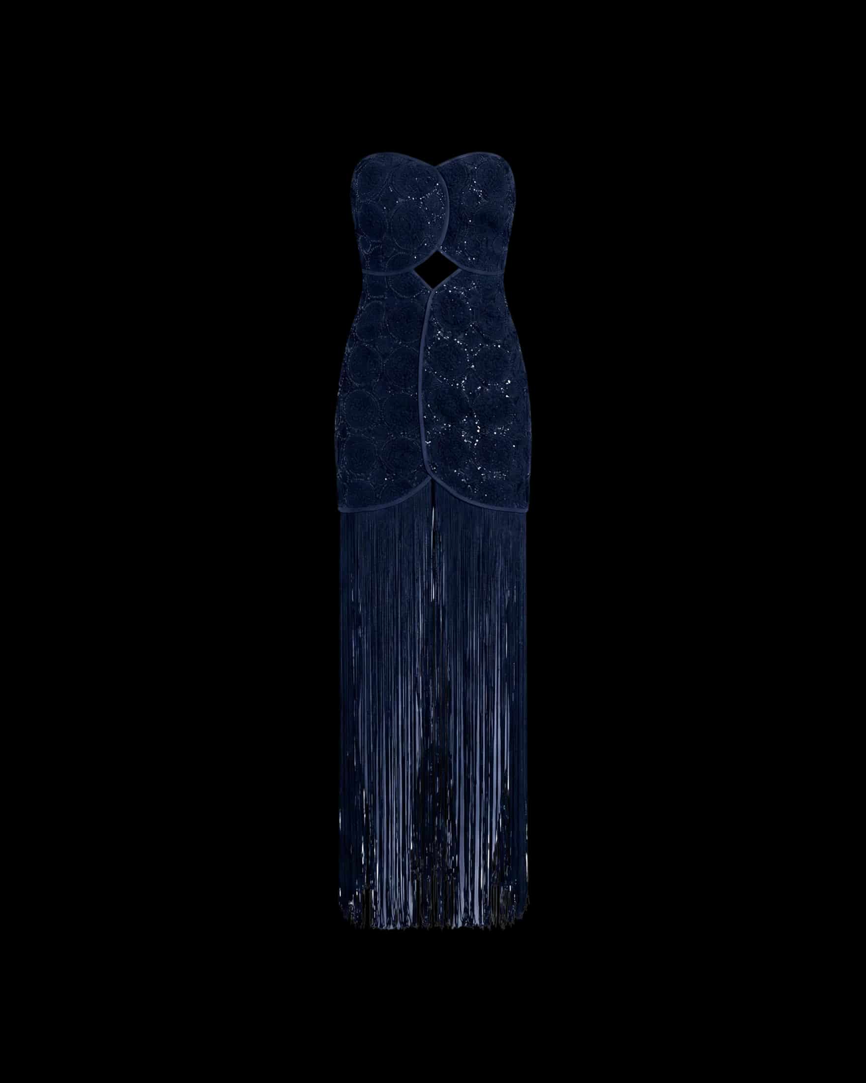 JOAQUINA DRESS NAVY - miniatura 1