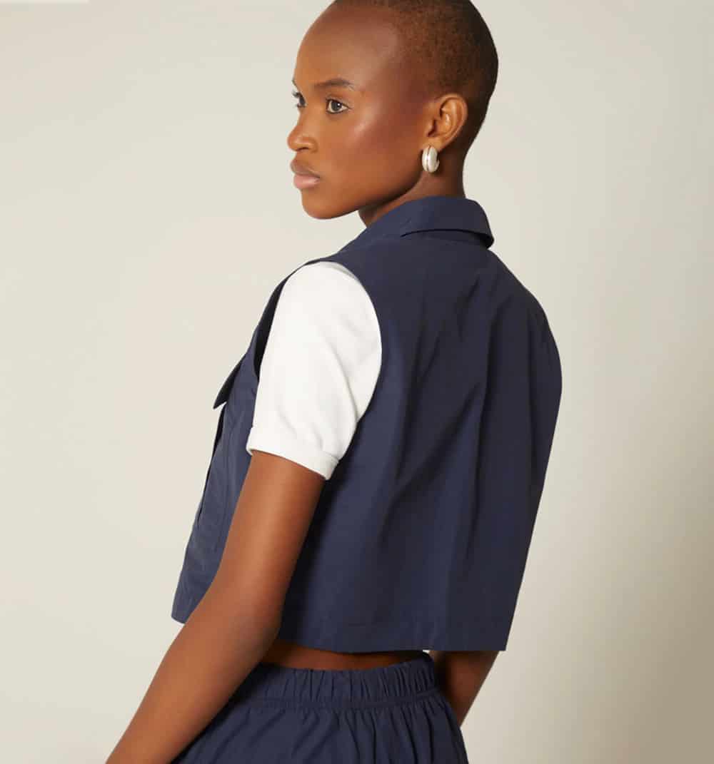 Blusa manga sisa crop - miniatura 5