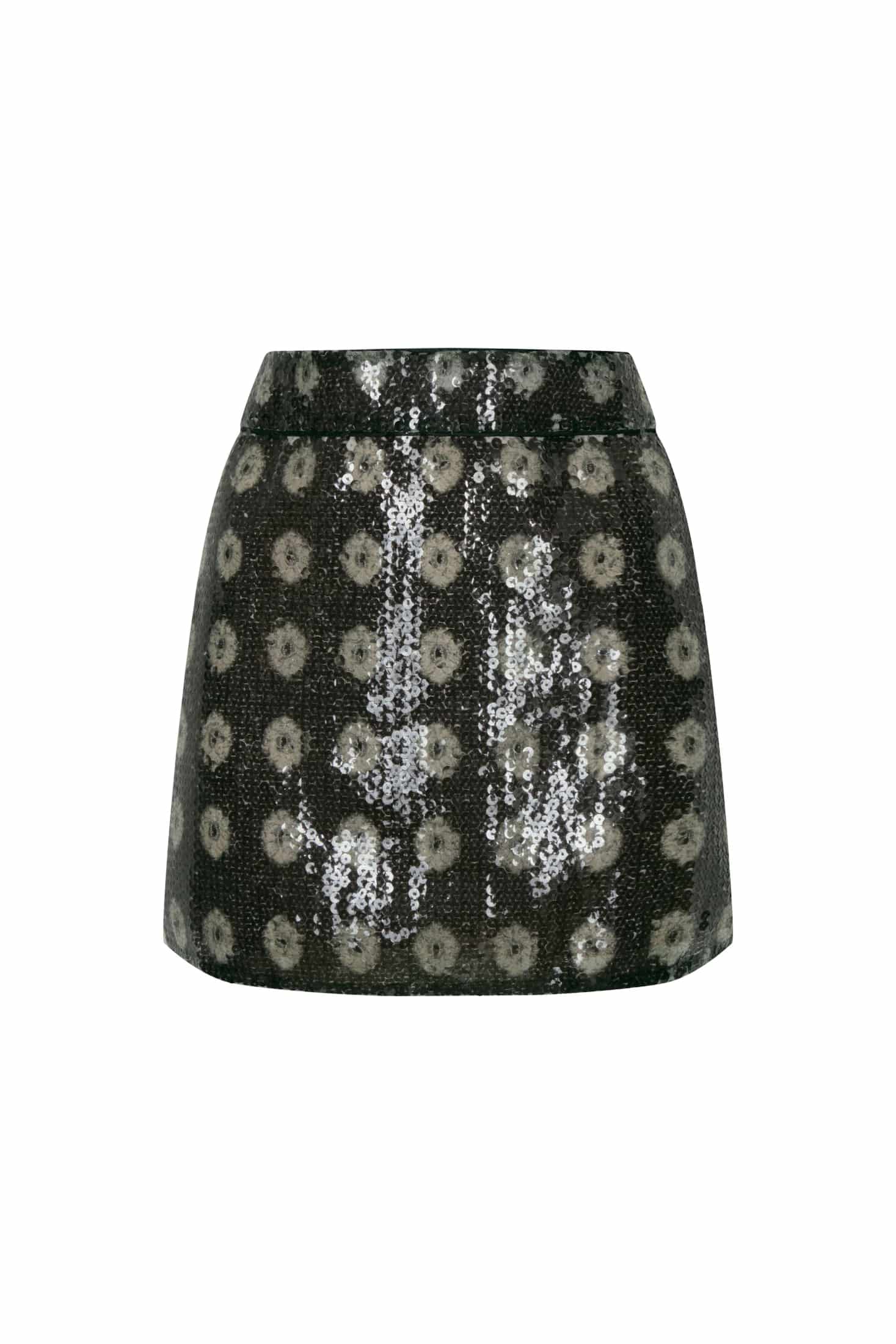 El Carmen Sequins Mini Skirt / Green - miniatura 1