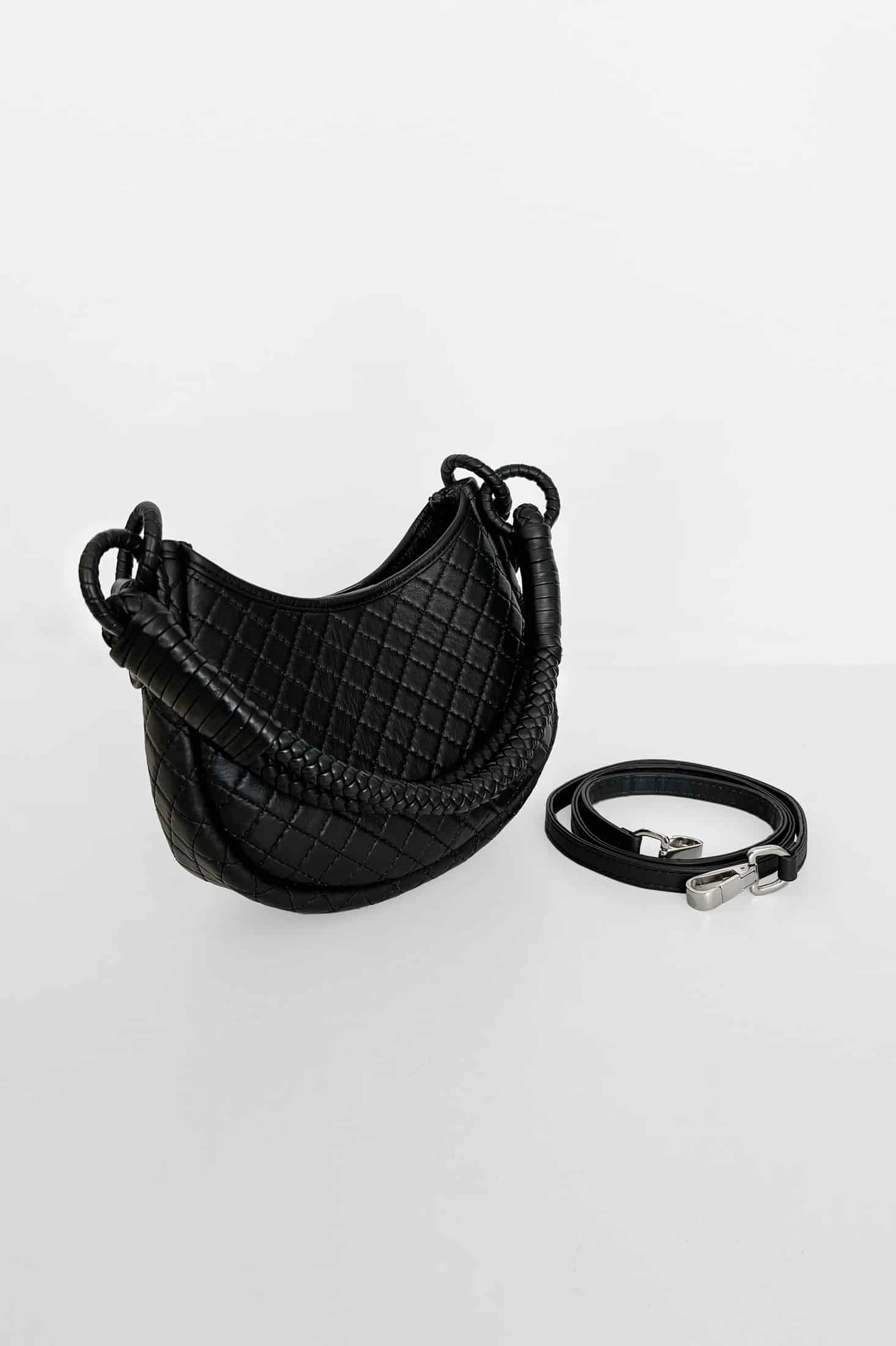 Saddle Mini, Shoulder Bag - Black - miniatura 4