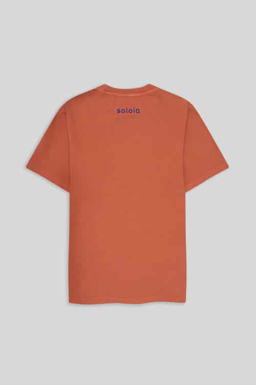 Men's cotton t-shirt terracotta milenario - miniatura 2