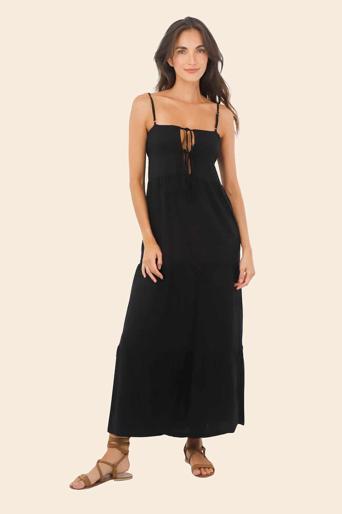 Black Alhena Dress - miniatura 1