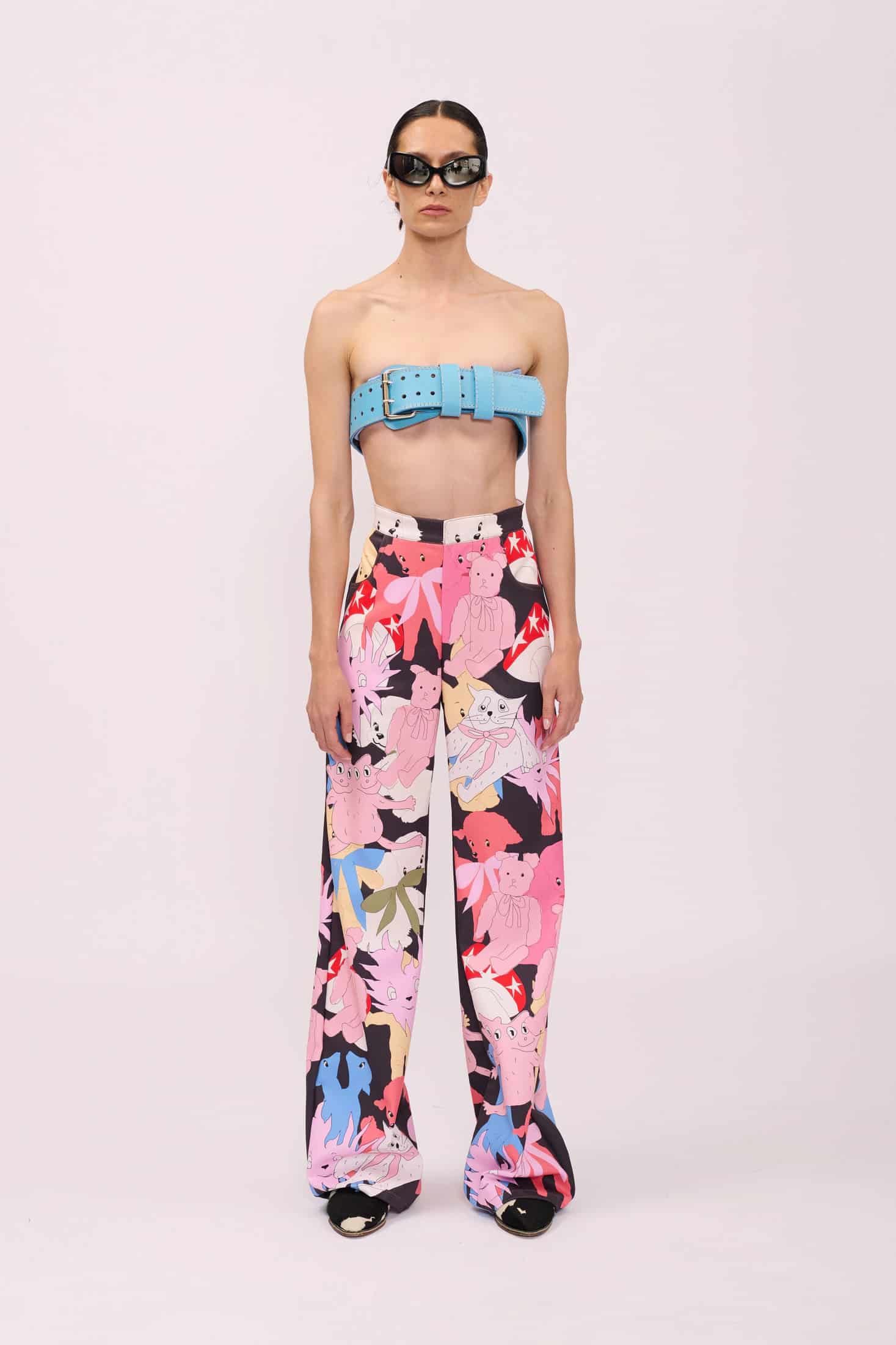 GRAY CARTOON PANT - miniatura 1