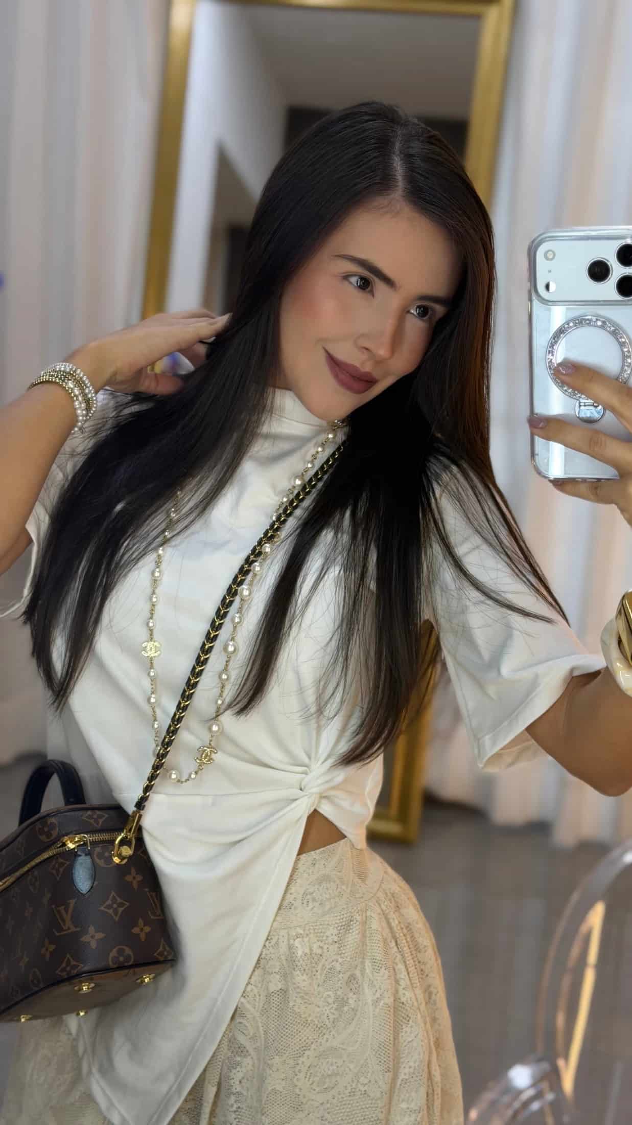 T SHIRT CARLA BLANCA - miniatura 3