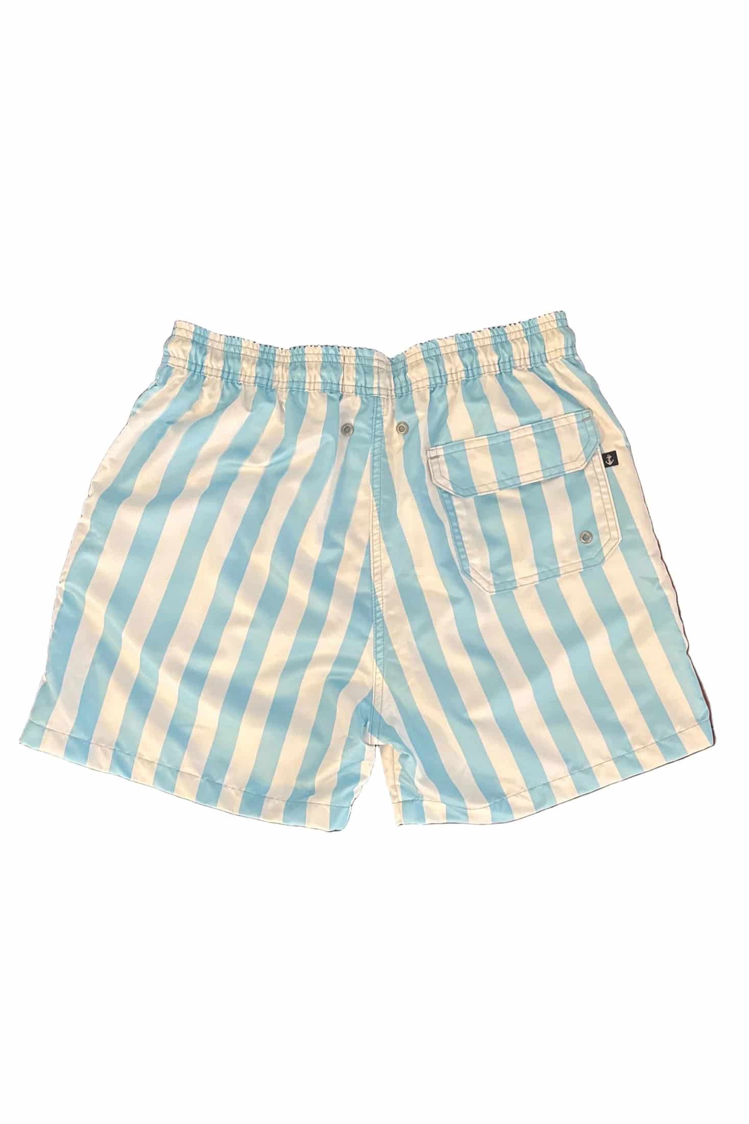Pantaloneta Rayas Azul Claro - miniatura 2