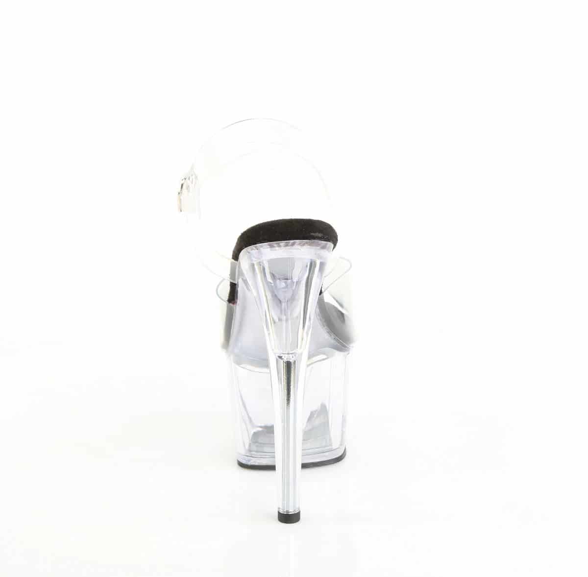 Pleaser Adore 708 Premium Transparente · Tacón 17.8 cm - miniatura 4