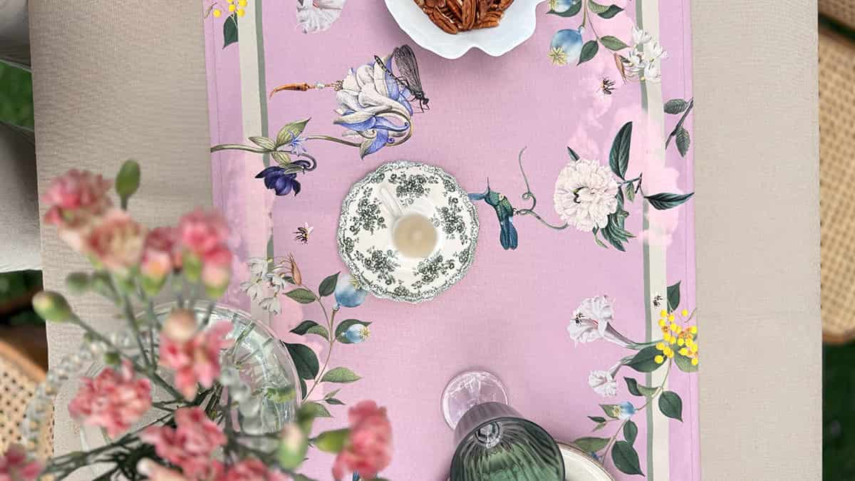 Camino de Mesa - The Garden Pink - miniatura 7