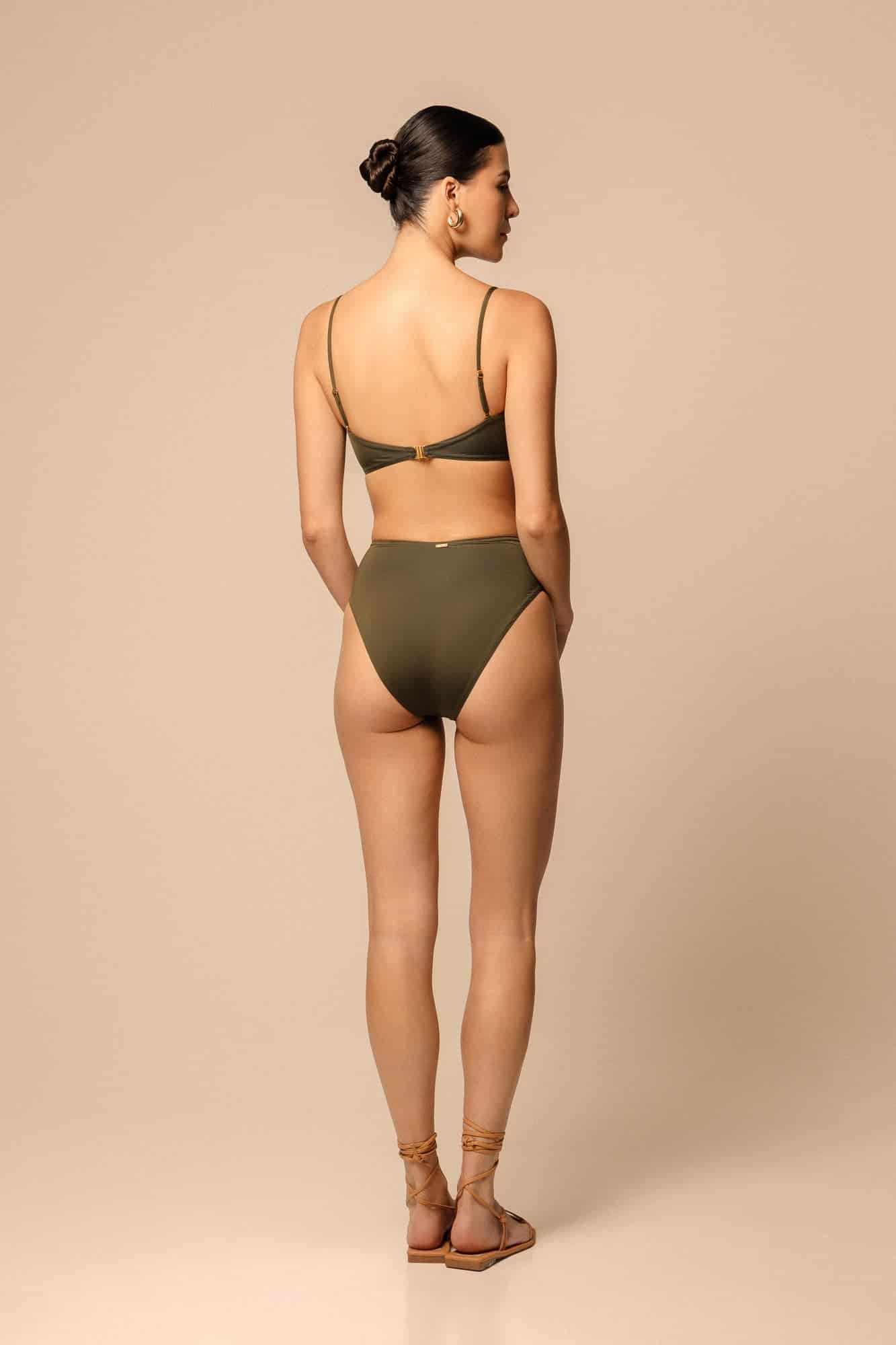 MARCIA BOTTOM / Verde Oliva - miniatura 3